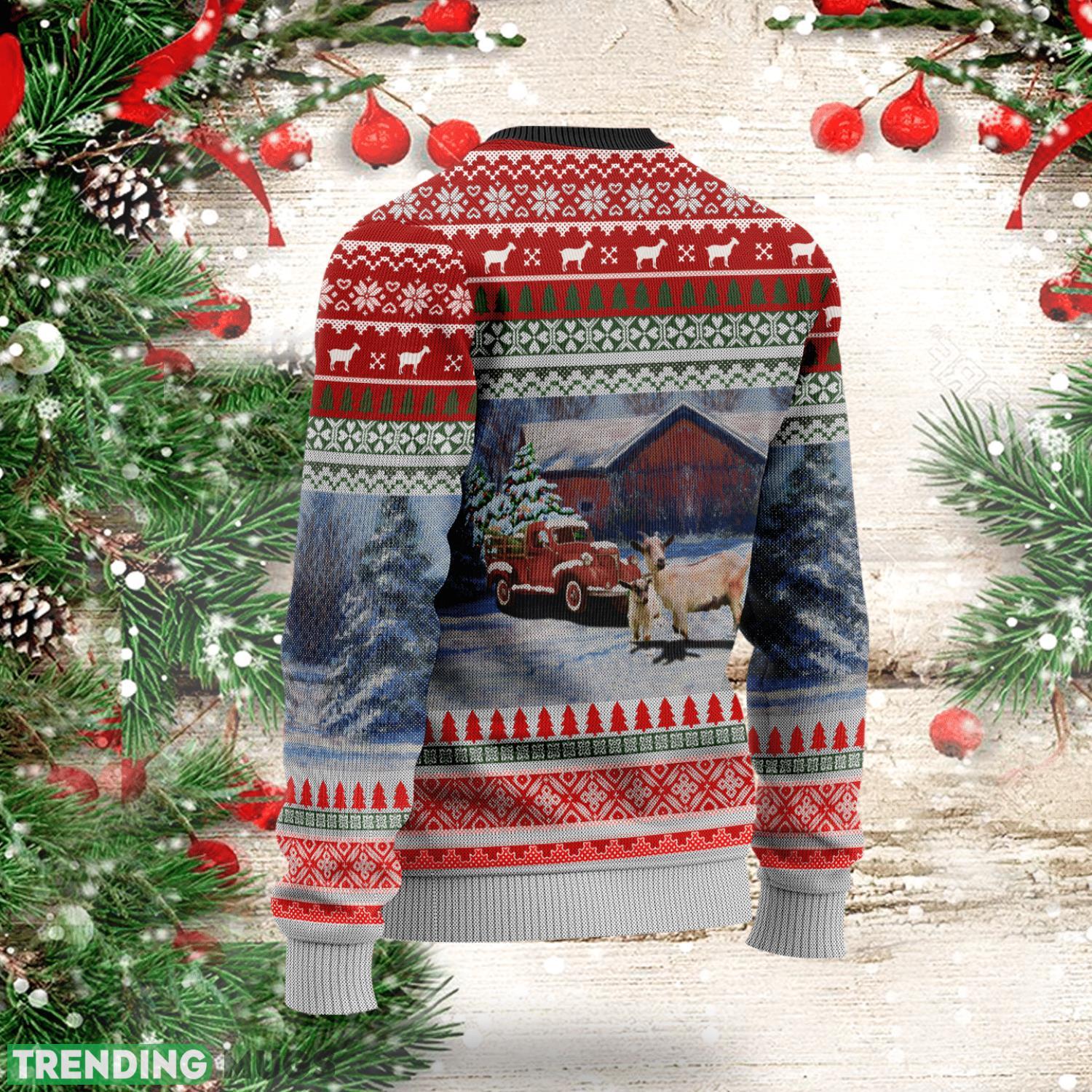 All Hearts Come Home For Christmas Goat Christmas Gift Ugly Christmas Sweater 3D Sweater All Hearts Come Home For Christmas Goat Christmas Gift Ugly Christmas Sweater 3D Sweater