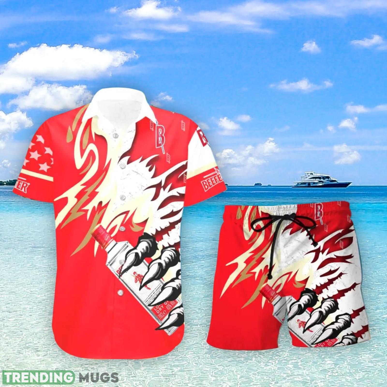 Beefeater Gin Monster Claw Cool Gift Hawaiian Shirt And Shorts Men And Women Summer Gift Hawaiian & Short Beefeater Gin Monster Claw Cool Gift Hawaiian Shirt And Shorts Men And Women Summer Gift Hawaiian & Short