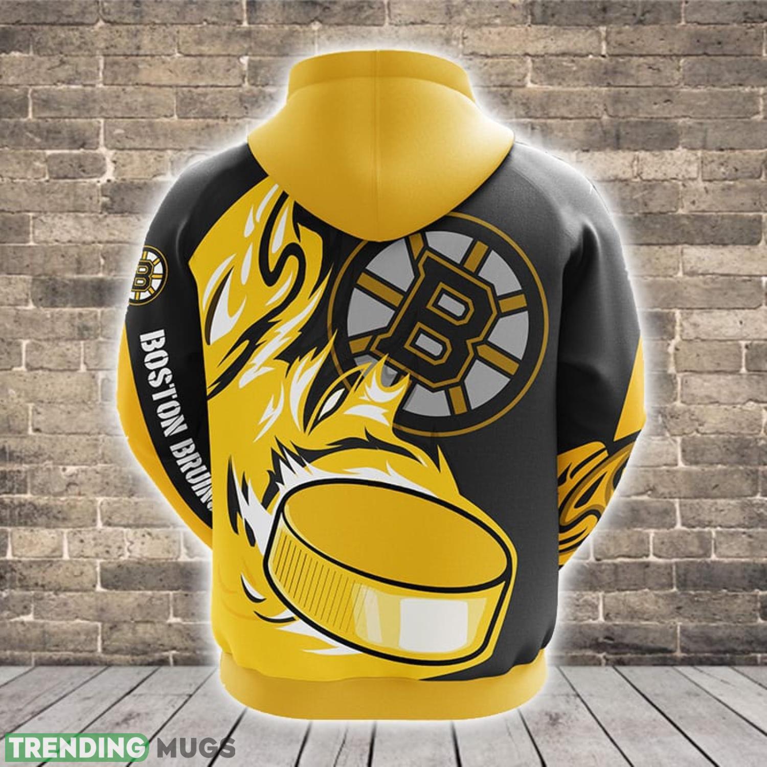 Boston Bruins NHL Yellow Unisex 3D Hoodie For Fans Best Sport Gift Men And Women 3D Hoodies Boston Bruins NHL Yellow Unisex 3D Hoodie For Fans Best Sport Gift Men And Women 3D Hoodies