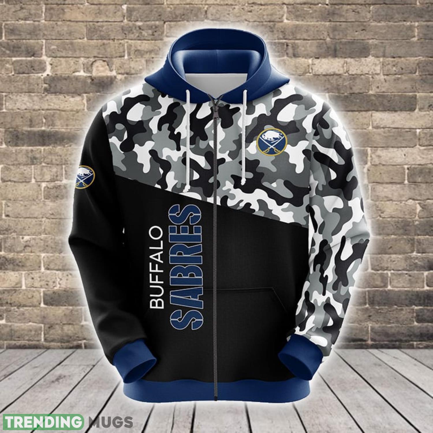 Buffalo Sabres NHL Camouflage Blue 3D Hoodie For Fans Best Sport Gift Men And Women Product Photo 1 Buffalo Sabres NHL Camouflage Blue 3D Hoodie For Fans Best Sport Gift Men And Women Product Photo 1