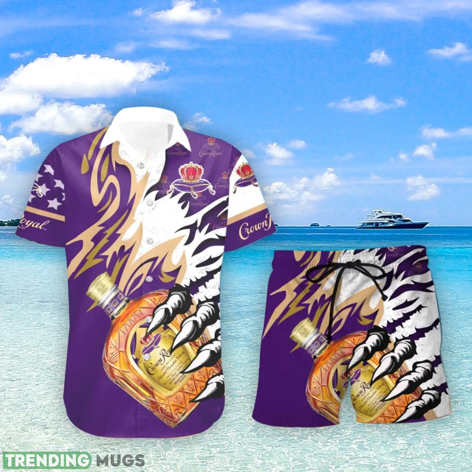 Crown Royal Canadian Whisky Monster Monster Claw Cool Gift Hawaiian Shirt And Shorts Men And Women Summer Gift Product Photo 1 Crown Royal Canadian Whisky Monster Monster Claw Cool Gift Hawaiian Shirt And Shorts Men And Women Summer Gift Product Photo 1
