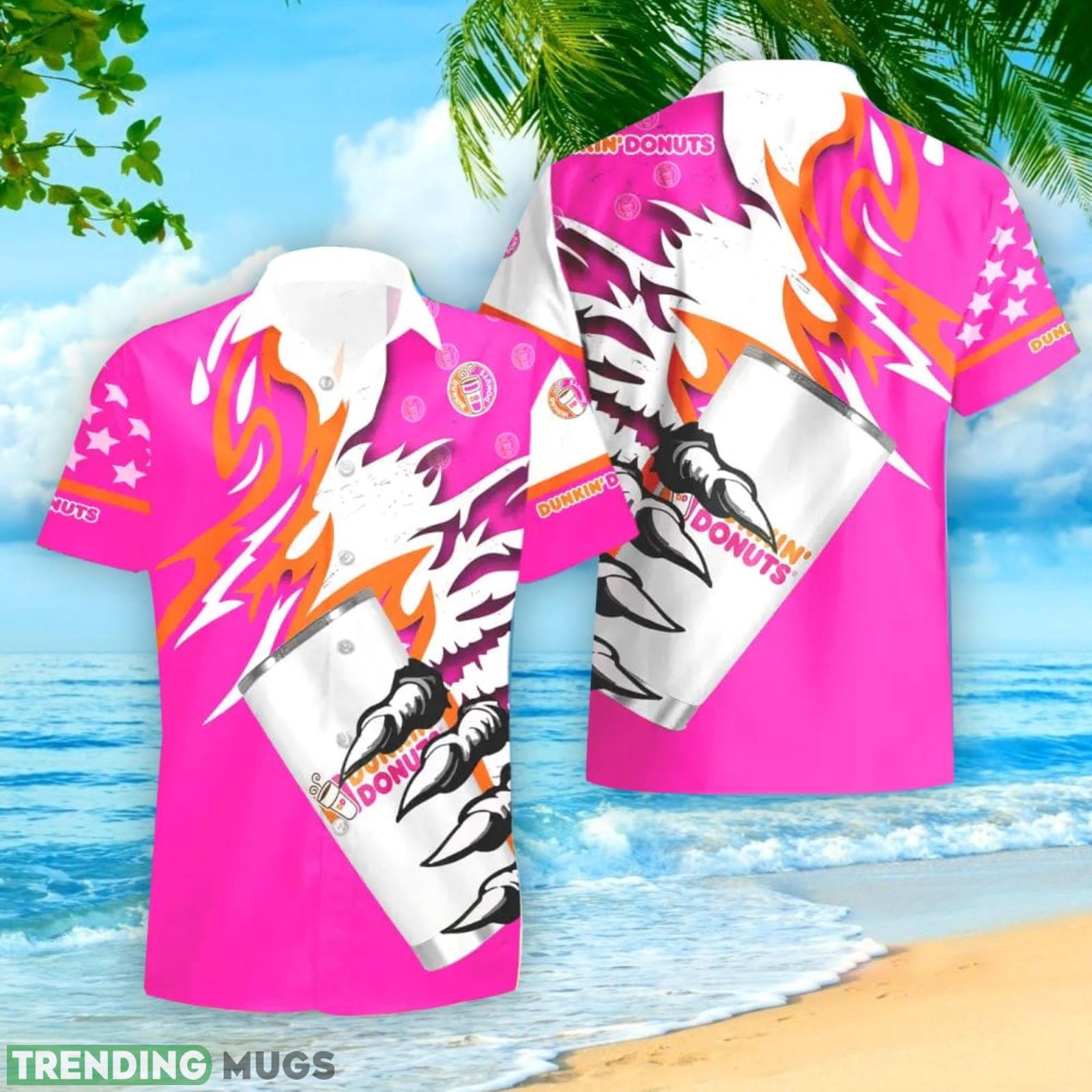 Dunkin Donuts Monster Claw Cool Gift Hawaiian Shirt And Shorts Men And Women Summer Gift Hawaiian & Short Dunkin Donuts Monster Claw Cool Gift Hawaiian Shirt And Shorts Men And Women Summer Gift Hawaiian & Short
