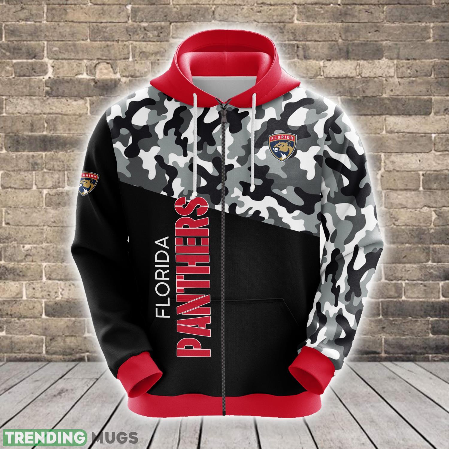 Florida Panthers NHL Camouflage Red 3D Hoodie For Fans Best Sport Gift Men And Women Product Photo 1 Florida Panthers NHL Camouflage Red 3D Hoodie For Fans Best Sport Gift Men And Women Product Photo 1