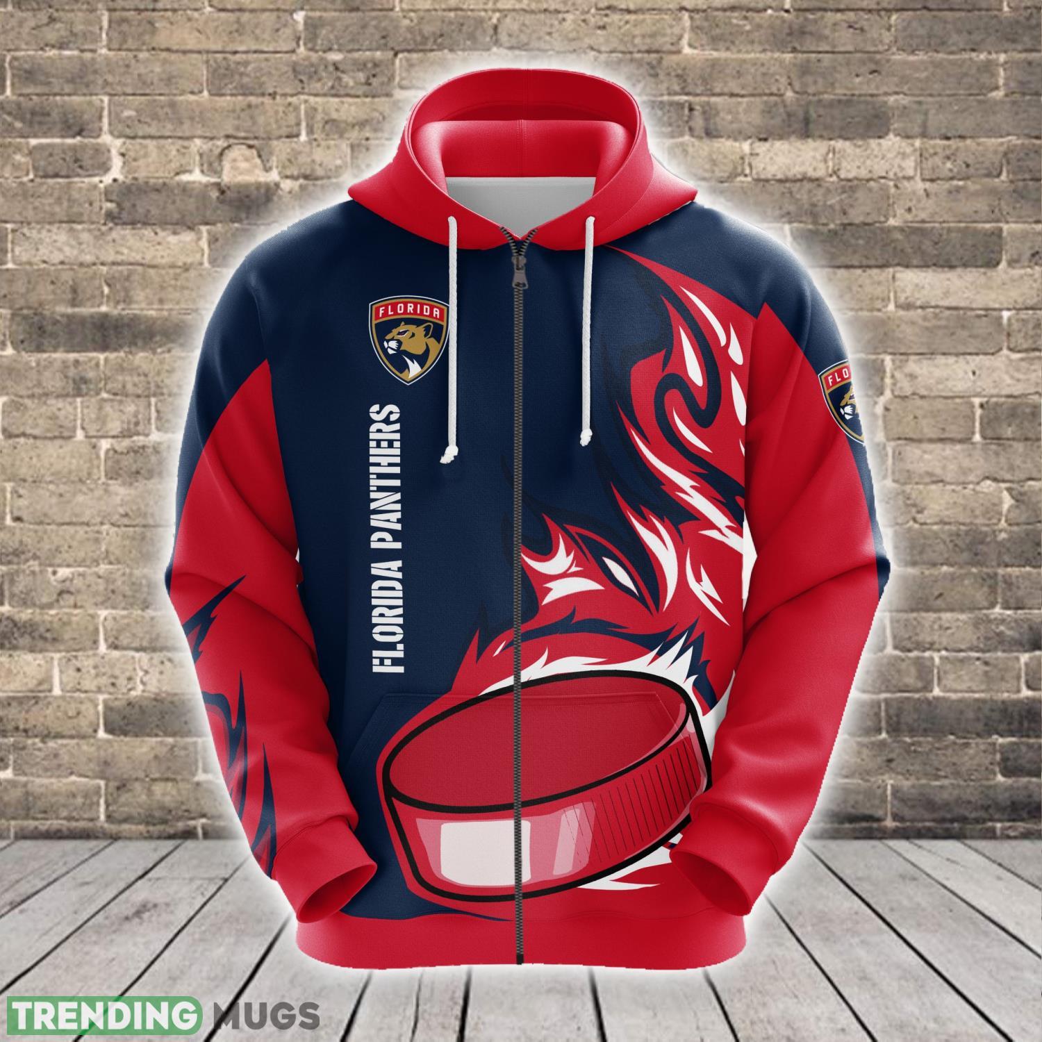 Florida Panthers NHL Red 3D Hoodie For Fans Best Sport Gift Men And Women Product Photo 1 Florida Panthers NHL Red 3D Hoodie For Fans Best Sport Gift Men And Women Product Photo 1