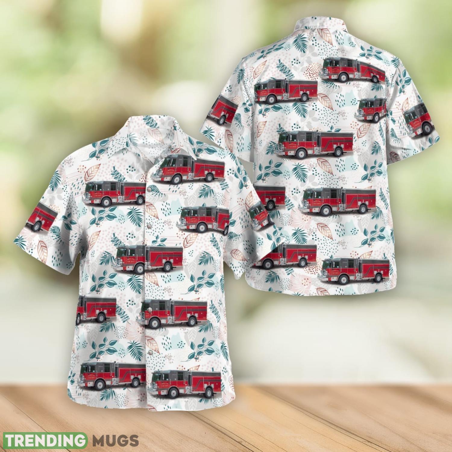 Hoquiam Washington Hoquiam Fire Department Button Up Hawaiian Shirt Beach Gift Product Photo 1 Hoquiam Washington Hoquiam Fire Department Button Up Hawaiian Shirt Beach Gift Product Photo 1