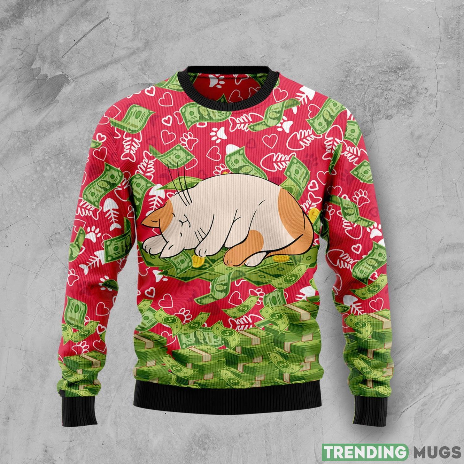 I Work Hard So That My Cat Can Have A Better Life Ugly Christmas Holiday Sweater Gifts Product Photo 1 I Work Hard So That My Cat Can Have A Better Life Ugly Christmas Holiday Sweater Gifts Product Photo 1