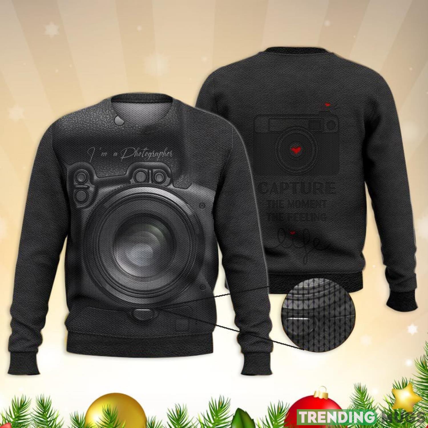 I’M A Photographer 3D All Over Printed Shirts 3D Ugly Sweater Christmas Gift Sweater Product Photo 1