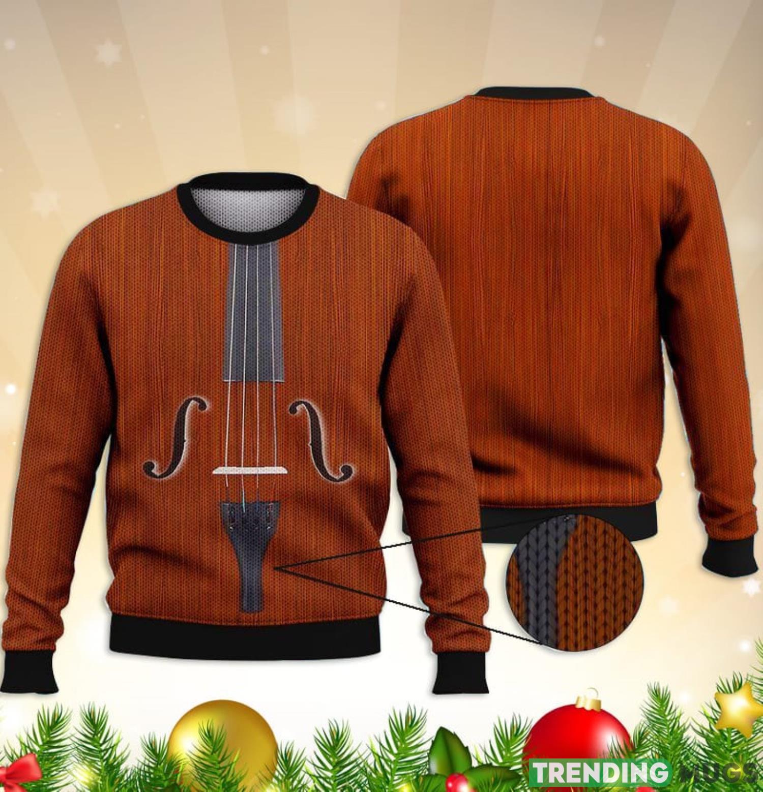 I’M A Violinist 3D Full Print Ugly Sweater Christmas Gift Sweater Product Photo 1