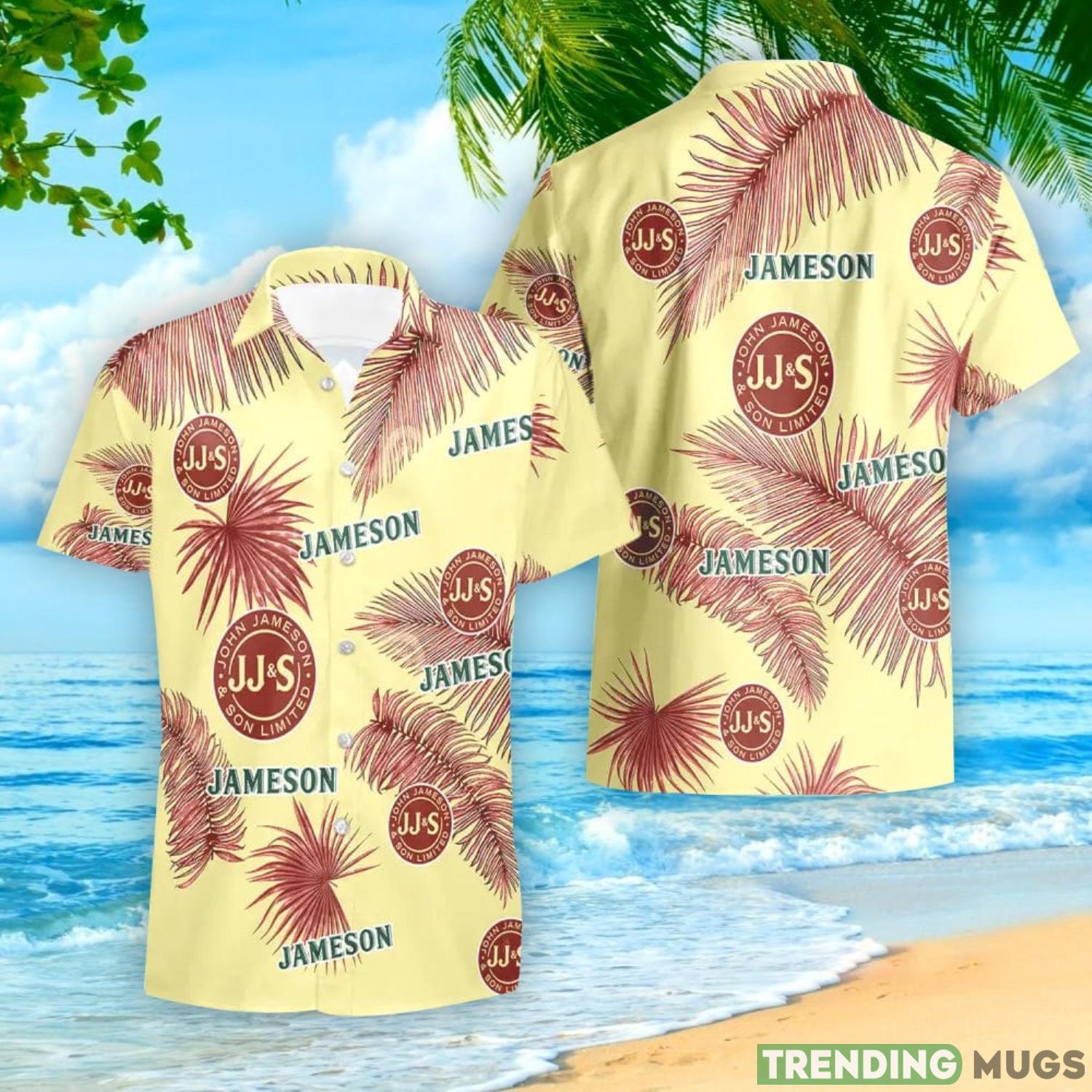 Jameson Irish Whiskey Irish Whiskey Palm Leaves Tropical Hawaiian Shirt And Shorts Unique Summer Gift Hawaiian & Short Jameson Irish Whiskey Irish Whiskey Palm Leaves Tropical Hawaiian Shirt And Shorts Unique Summer Gift Hawaiian & Short