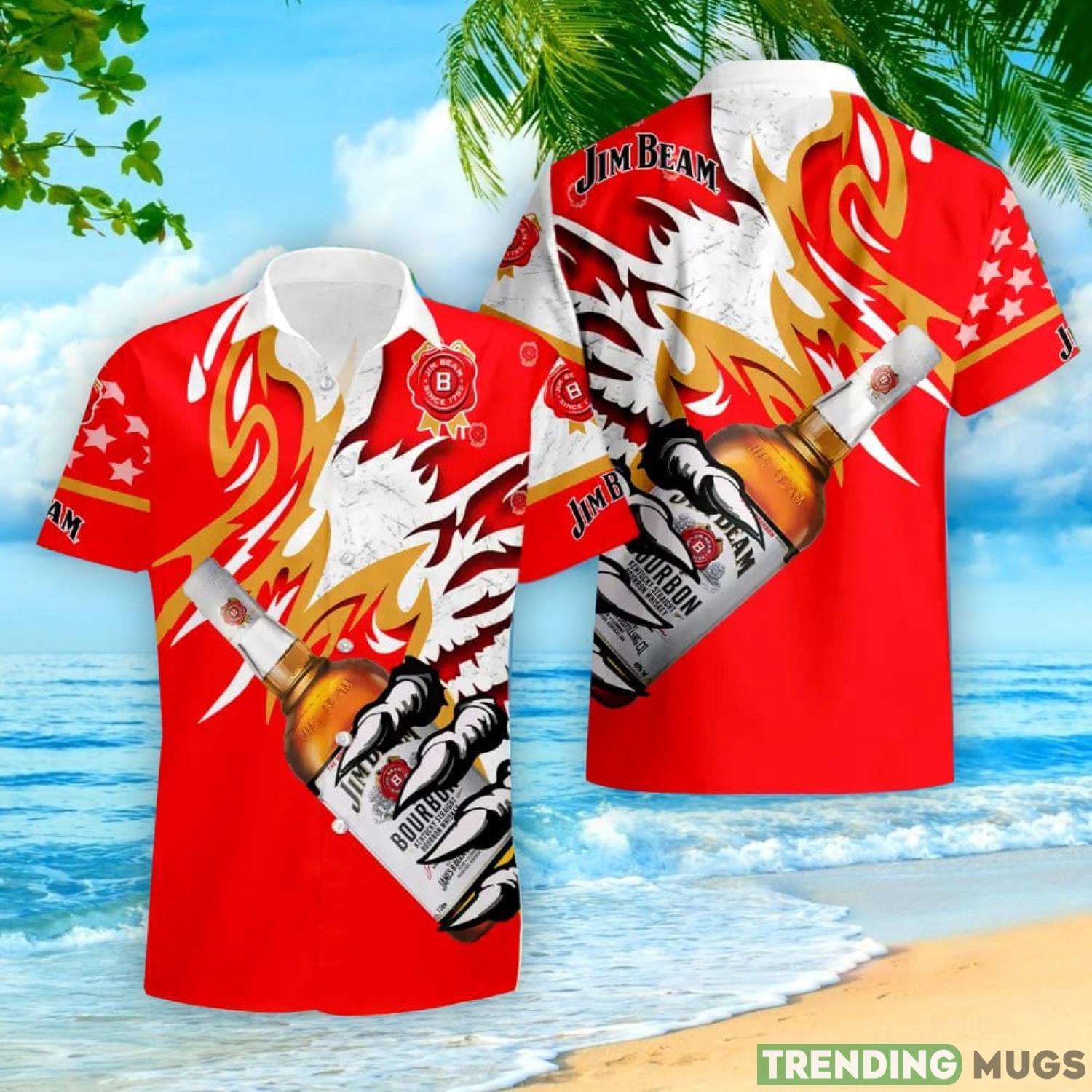 Jim Beam Monster Claw Cool Gift Hawaiian Shirt And Shorts Men And Women Summer Gift Product Photo 1 Jim Beam Monster Claw Cool Gift Hawaiian Shirt And Shorts Men And Women Summer Gift Product Photo 1