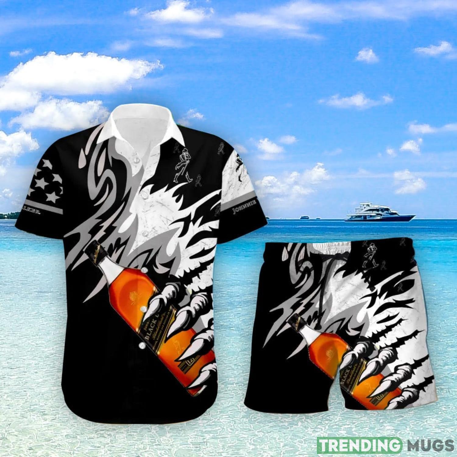 Johnnie Walker Monster Claw Cool Gift Hawaiian Shirt And Shorts Men And Women Summer Gift Product Photo 1 Johnnie Walker Monster Claw Cool Gift Hawaiian Shirt And Shorts Men And Women Summer Gift Product Photo 1