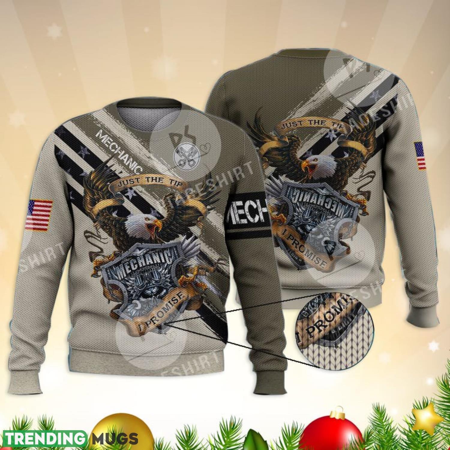 Just The Tip Mechanic I Promise 3D Full Print Ugly Sweater Christmas Gift Sweater Product Photo 1 Just The Tip Mechanic I Promise 3D Full Print Ugly Sweater Christmas Gift Sweater Product Photo 1