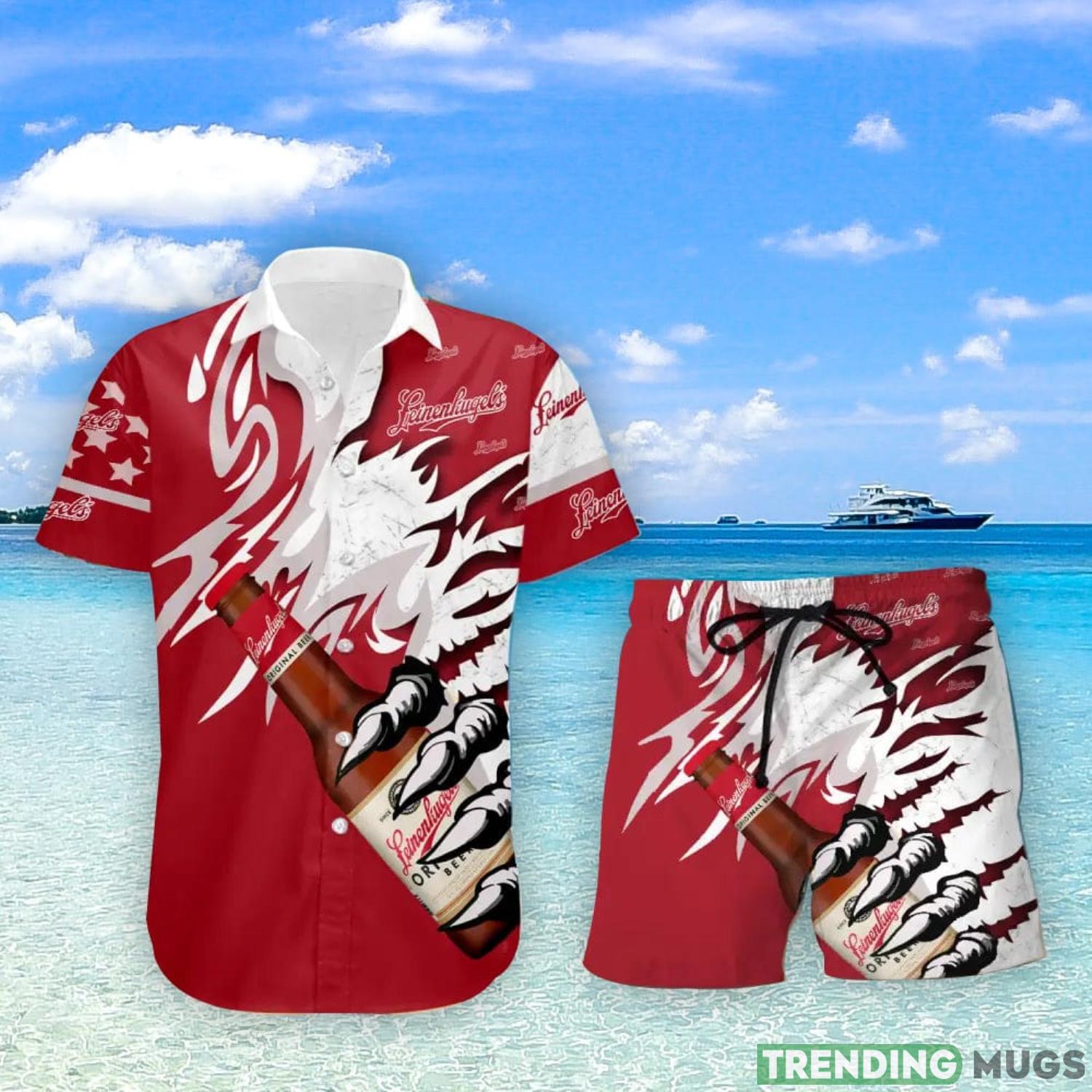 Leinenkugel’s Monster Claw Cool Gift Hawaiian Shirt And Shorts Men And Women Summer Gift Product Photo 1 Leinenkugel’s Monster Claw Cool Gift Hawaiian Shirt And Shorts Men And Women Summer Gift Product Photo 1