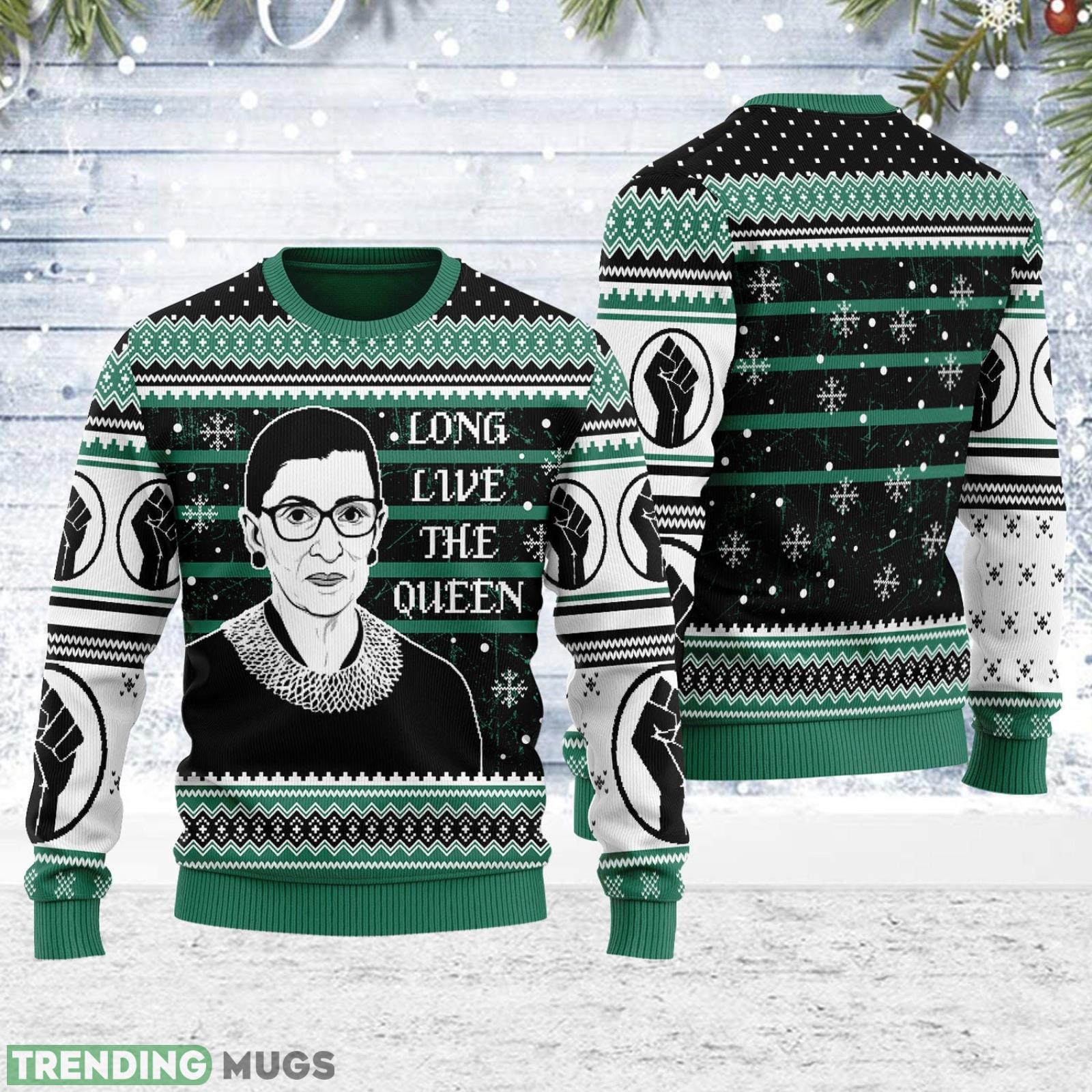 Long Live The Queen Ugly Christmas Sweater Christmas Gift Product Photo 1 Long Live The Queen Ugly Christmas Sweater Christmas Gift Product Photo 1