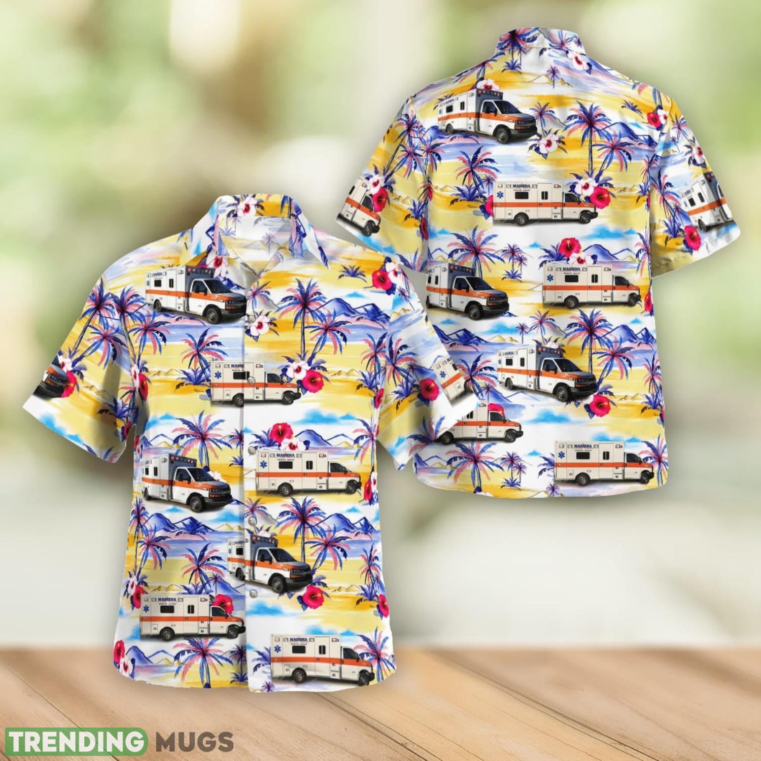 Massena Rescue Squad Massena New York Button Up Hawaiian Shirt Beach Gift Product Photo 1 Massena Rescue Squad Massena New York Button Up Hawaiian Shirt Beach Gift Product Photo 1