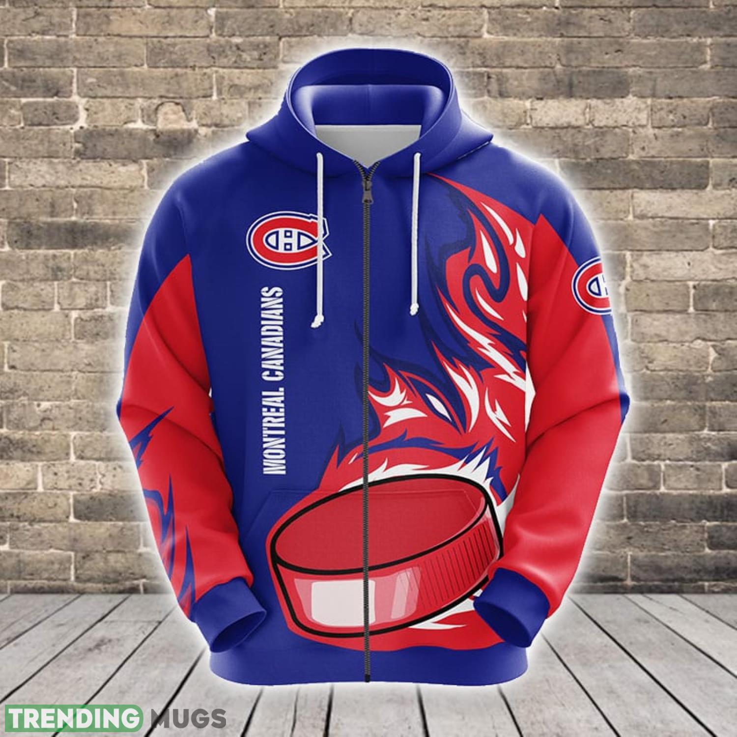 Montreal Canadians NHL Red 3D Hoodie For Fans Best Sport Gift Men And Women Product Photo 1 Montreal Canadians NHL Red 3D Hoodie For Fans Best Sport Gift Men And Women Product Photo 1