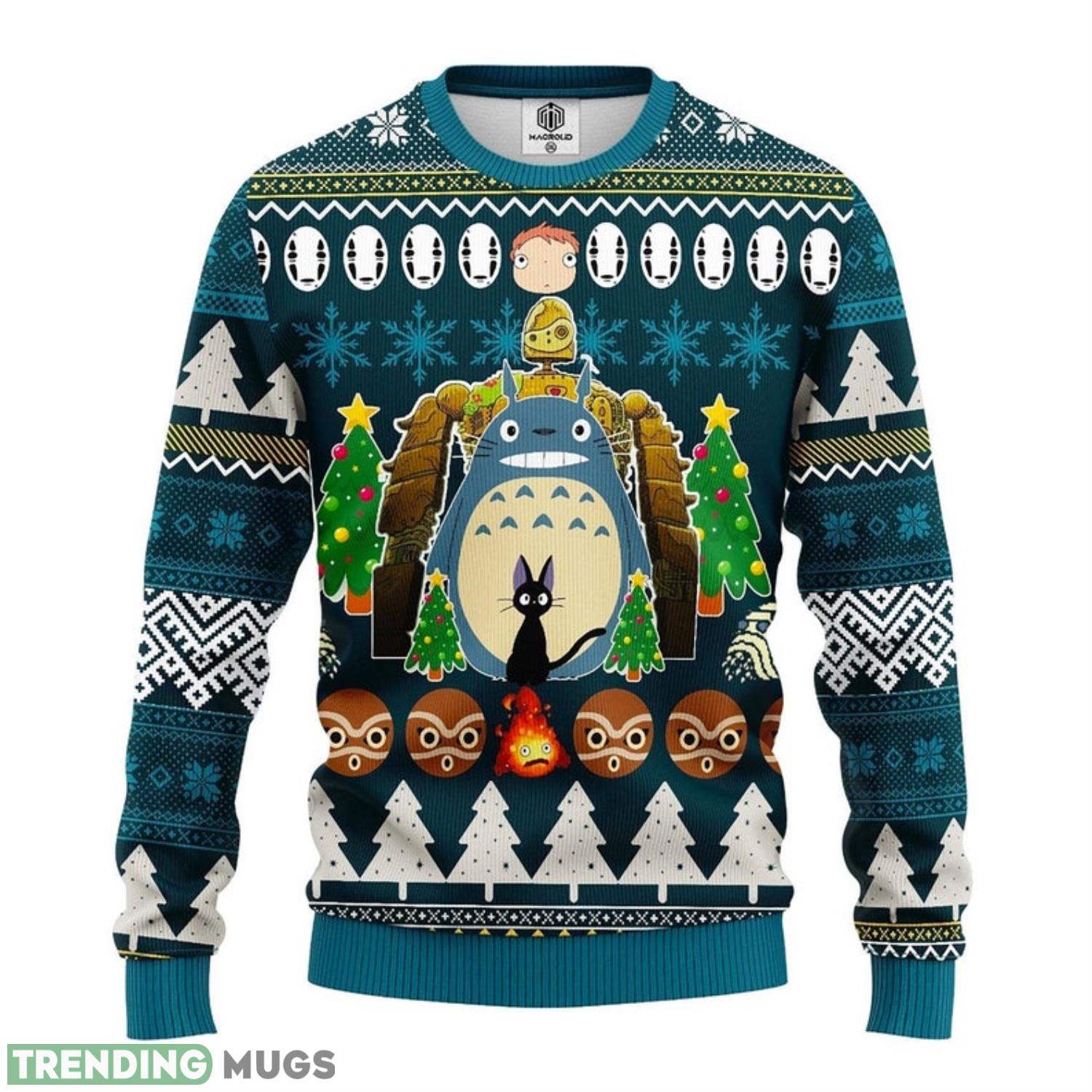 My Neighbor Totoros Ugly Christmas Sweater 3D Sweater My Neighbor Totoros Ugly Christmas Sweater 3D Sweater