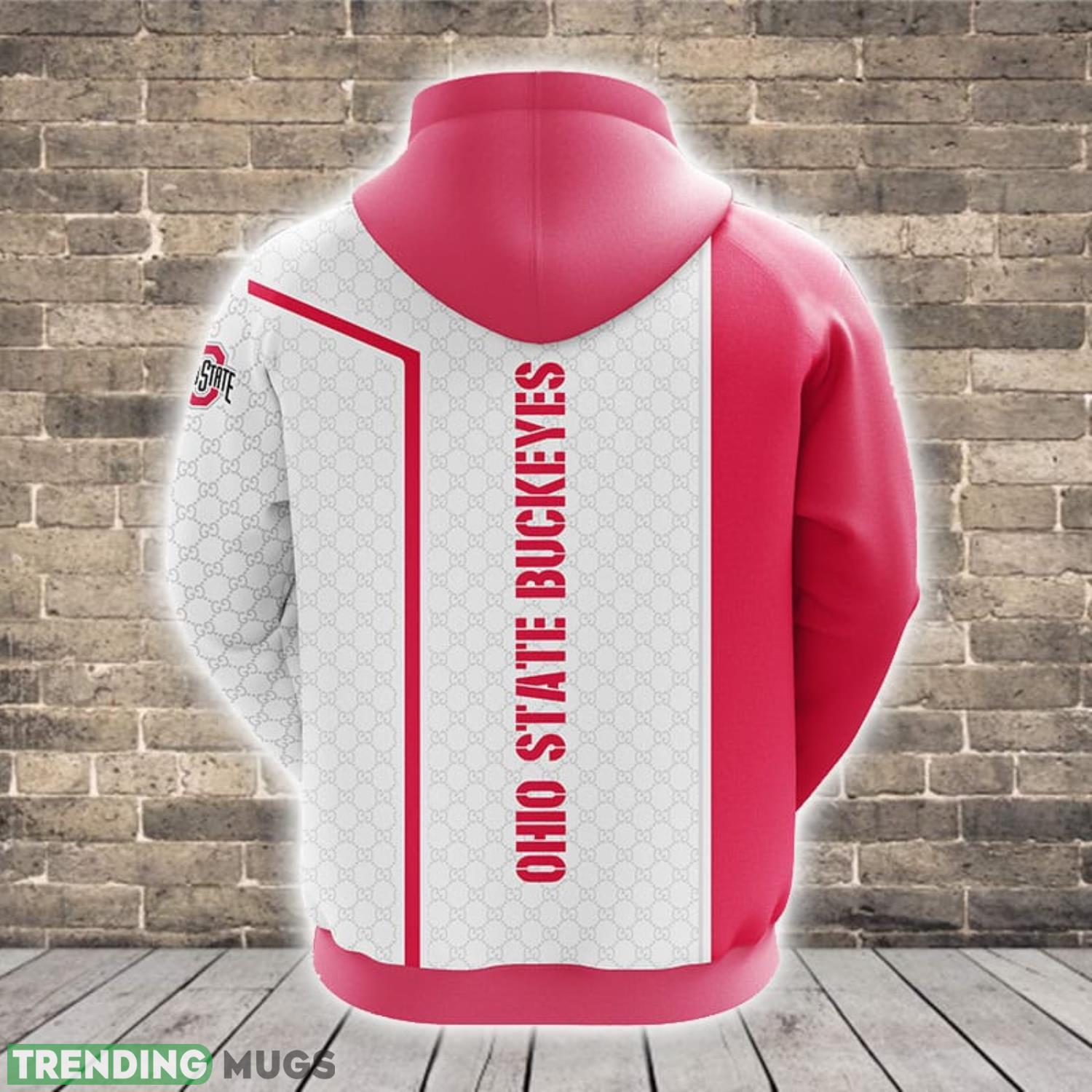 NCAA Ohio State Buckeyes Pink 3D Hoodie Zip Hoodie For Men And Women Sport Gift 3D Hoodies NCAA Ohio State Buckeyes Pink 3D Hoodie Zip Hoodie For Men And Women Sport Gift 3D Hoodies