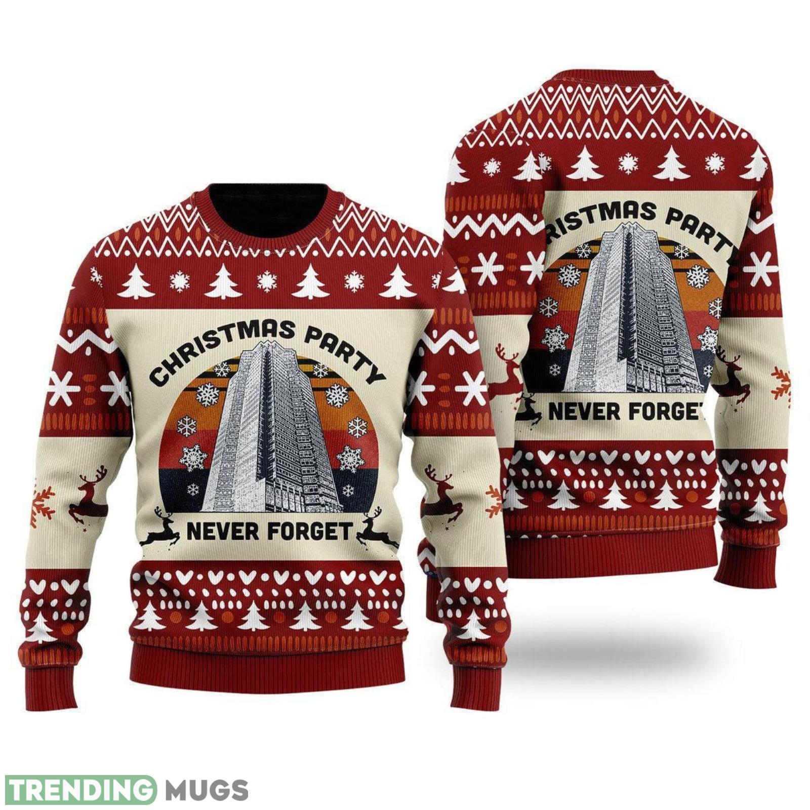 Never Forget Nakatomi Christmas Party Never Forget Ugly Christmas Sweater Product Photo 1 Never Forget Nakatomi Christmas Party Never Forget Ugly Christmas Sweater Product Photo 1