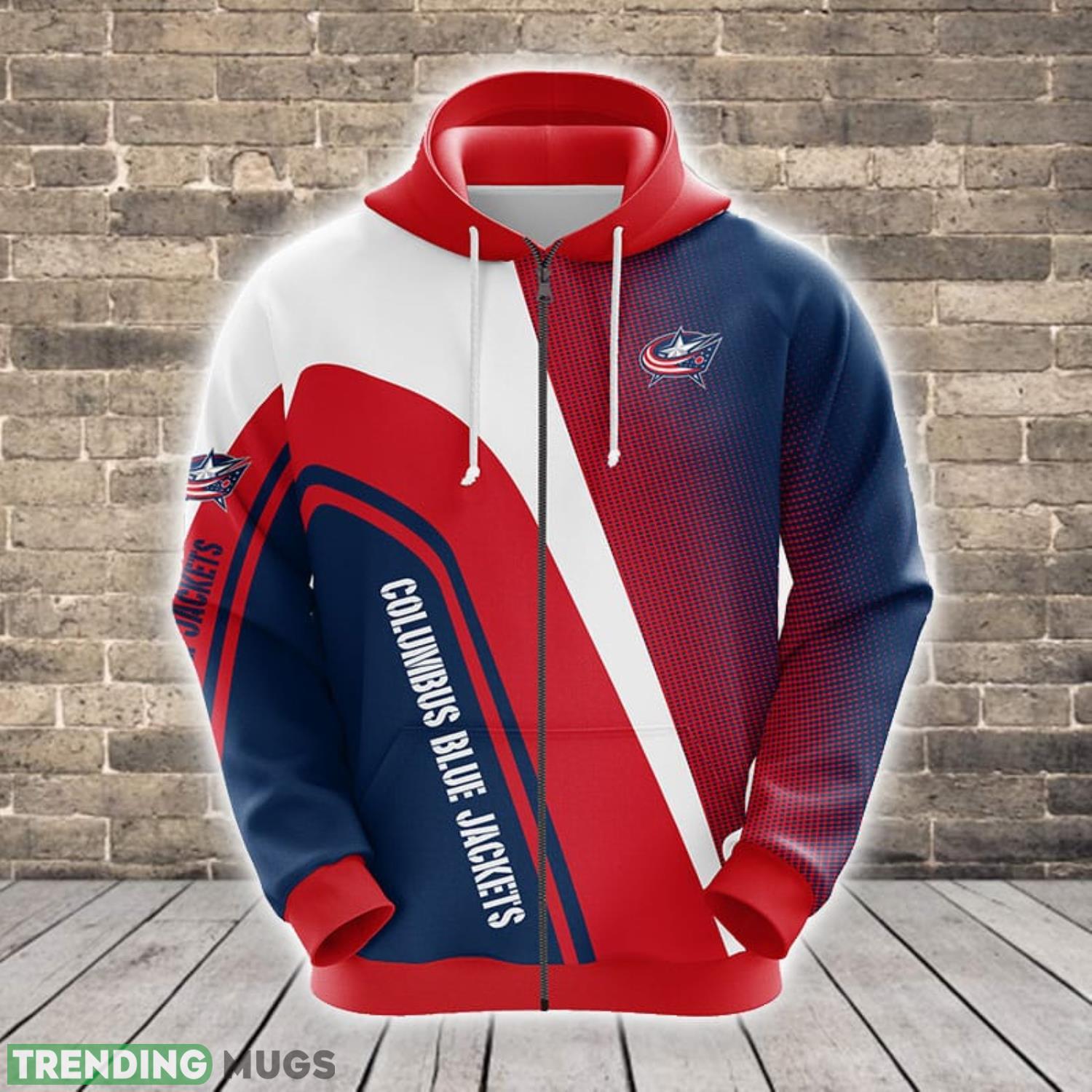 NHL Columbus Blue Jackets Red 3D Hoodie Zip Hoodie For Men And Women Sport Gift Product Photo 1 NHL Columbus Blue Jackets Red 3D Hoodie Zip Hoodie For Men And Women Sport Gift Product Photo 1