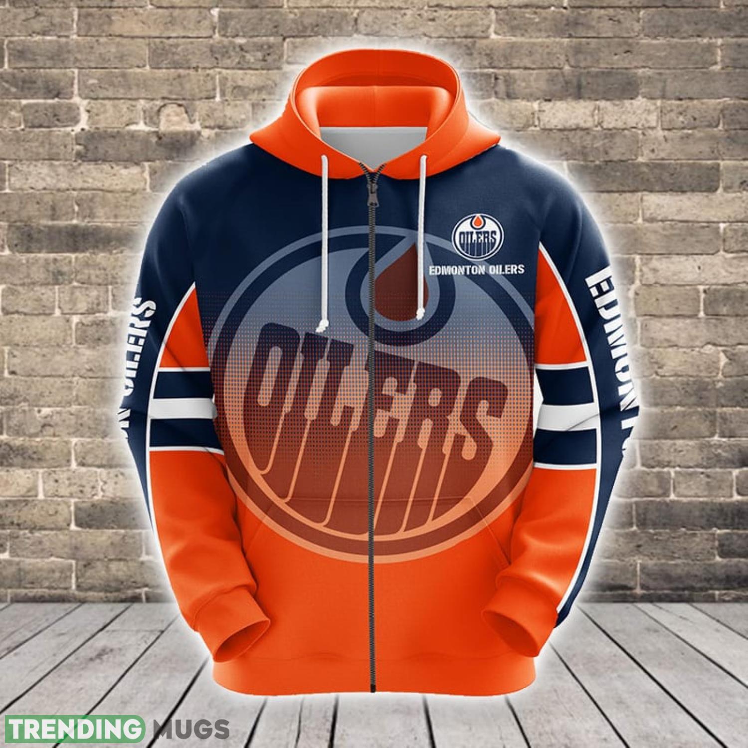 NHL Edmonton Oilers Orange Unisex 3D Hoodie Zip Hoodie For Men And Women Sport Gift Product Photo 1 NHL Edmonton Oilers Orange Unisex 3D Hoodie Zip Hoodie For Men And Women Sport Gift Product Photo 1