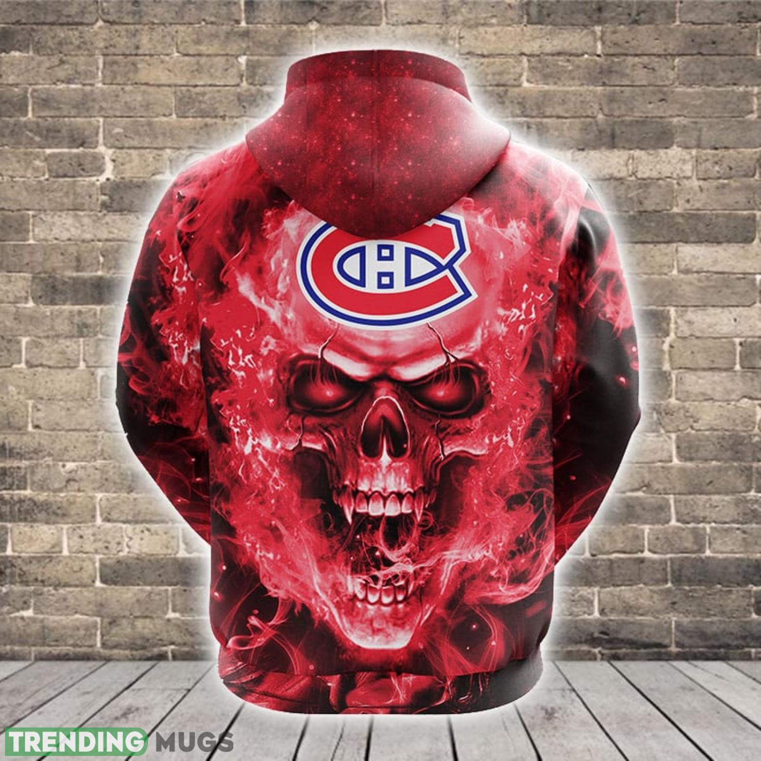 NHL Montreal Canadians Skull Funny Red 3D Hoodie Zip Hoodie For Men And Women Sport Gift 3D Hoodies NHL Montreal Canadians Skull Funny Red 3D Hoodie Zip Hoodie For Men And Women Sport Gift 3D Hoodies