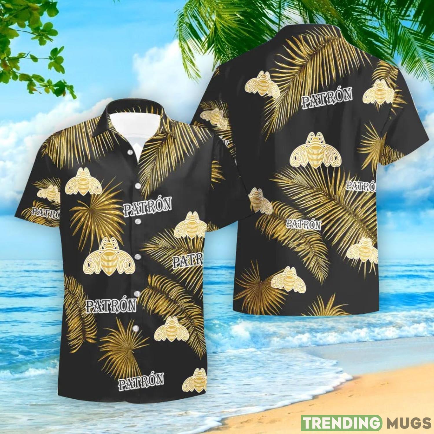 Patrón Tequila Palm Leaves Tropical Hawaiian Shirt And Shorts Unique Summer Gift Hawaiian & Short Patrón Tequila Palm Leaves Tropical Hawaiian Shirt And Shorts Unique Summer Gift Hawaiian & Short