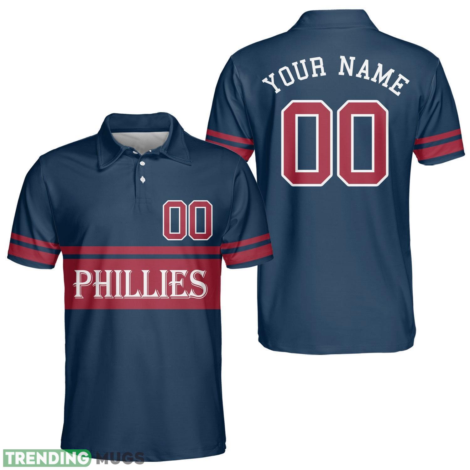 Philadelphia Custom Name And Number Baseball Philadelphia Polo Shirt For Philadelphia Team Product Photo 1 Philadelphia Custom Name And Number Baseball Philadelphia Polo Shirt For Philadelphia Team Product Photo 1