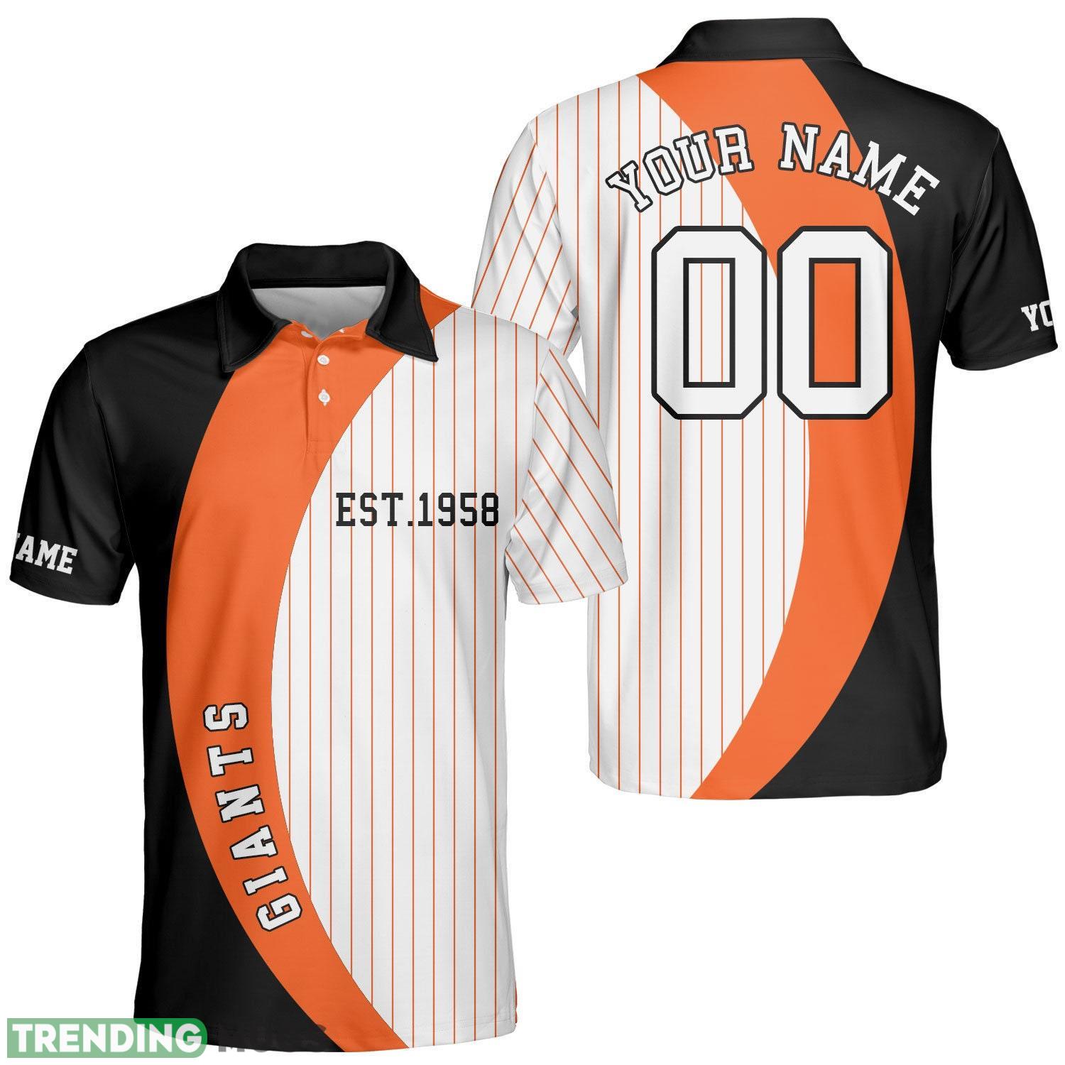 San Francisco Custom Name And Number Baseball San Francisco Polo Shirt For San Francisco Fans Product Photo 1 San Francisco Custom Name And Number Baseball San Francisco Polo Shirt For San Francisco Fans Product Photo 1