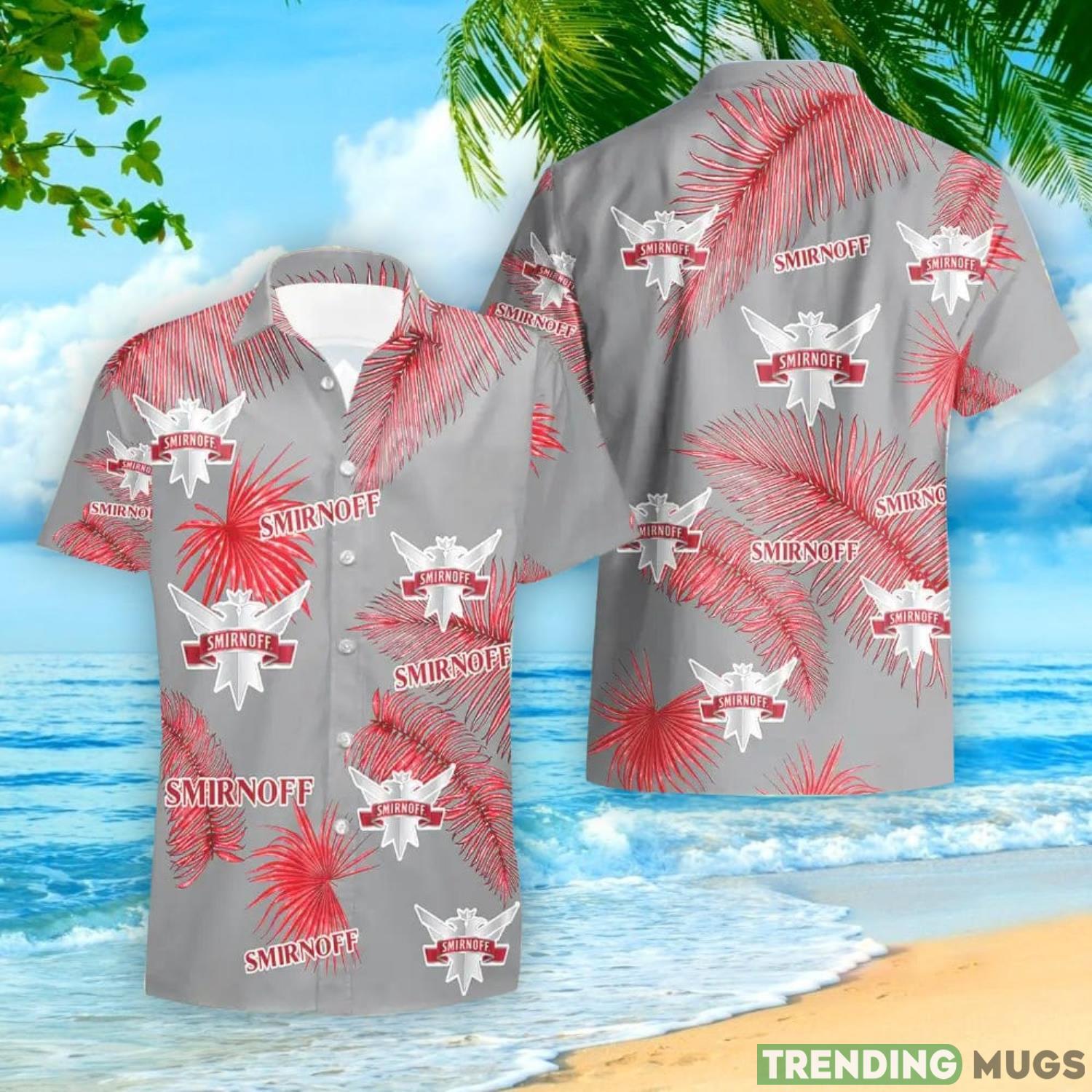 Smirnoff Vodka Palm Leaves Tropical Hawaiian Shirt And Shorts Unique Summer Gift Hawaiian & Short Smirnoff Vodka Palm Leaves Tropical Hawaiian Shirt And Shorts Unique Summer Gift Hawaiian & Short