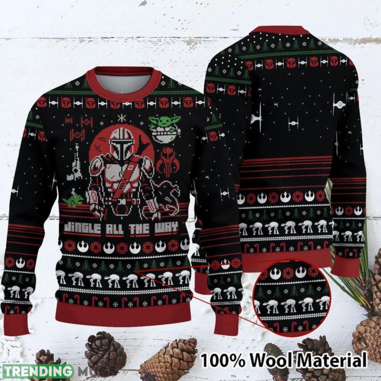 Star Wars Jingle All The Way 3D Ugly Xmas Sweater Presents Christmas For Men And Women 3D Sweater Star Wars Jingle All The Way 3D Ugly Xmas Sweater Presents Christmas For Men And Women 3D Sweater