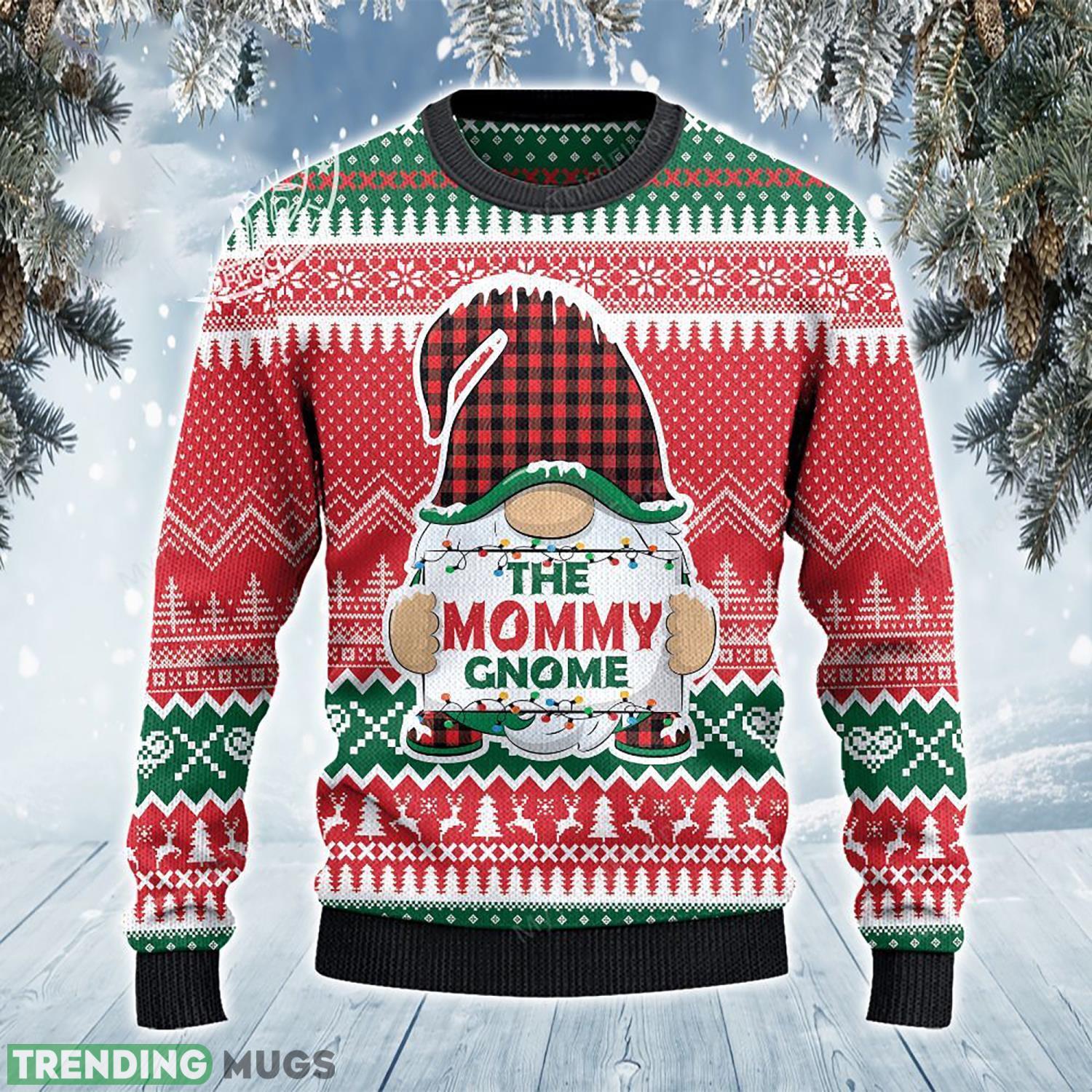 The Mommy Gnome Christmas Gift Ugly Sweater Christmas Xmas Sweater Product Photo 1 The Mommy Gnome Christmas Gift Ugly Sweater Christmas Xmas Sweater Product Photo 1