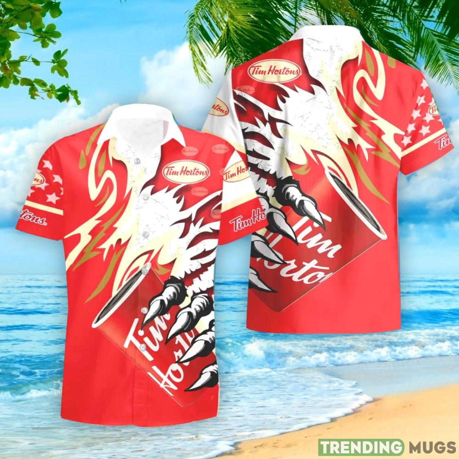 Tim Hortons Monster Claw Cool Gift Hawaiian Shirt And Shorts Men And Women Summer Gift Hawaiian & Short Tim Hortons Monster Claw Cool Gift Hawaiian Shirt And Shorts Men And Women Summer Gift Hawaiian & Short