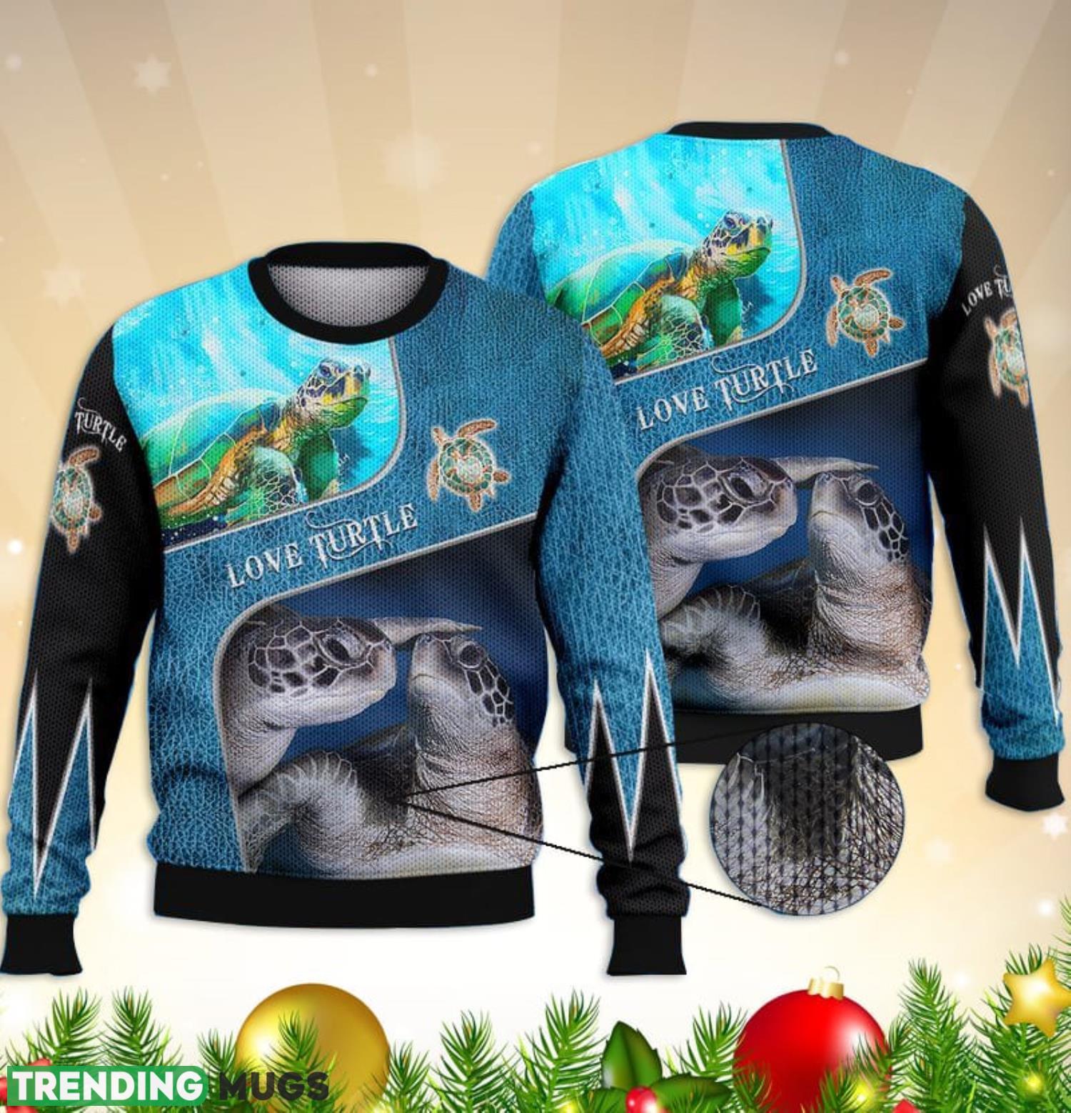 Trending Sea Turtle Lover 3D Full Print Ugly Sweater Christmas Gift Sweater Product Photo 1 Trending Sea Turtle Lover 3D Full Print Ugly Sweater Christmas Gift Sweater Product Photo 1