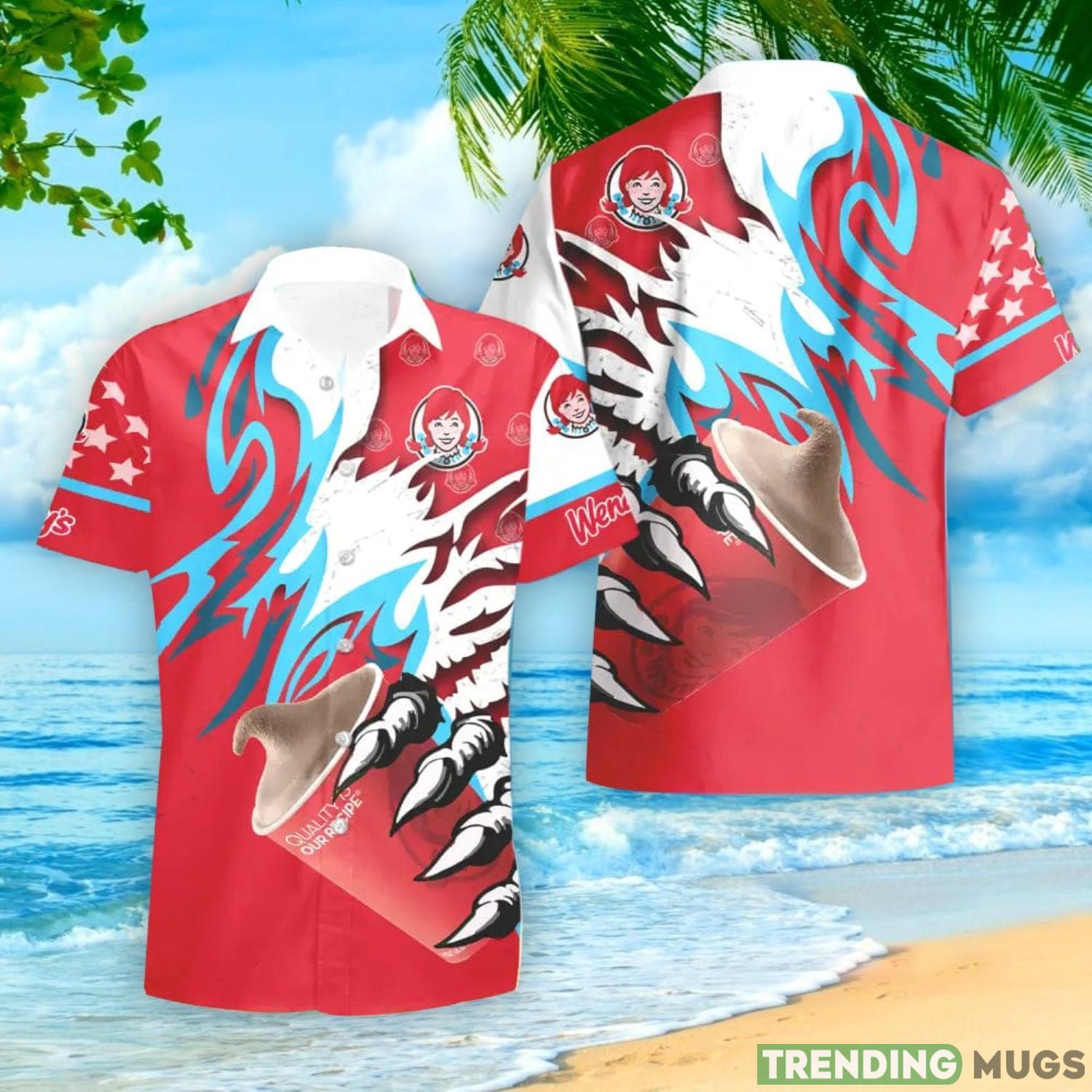 Wendy's Monster Claw Cool Gift Hawaiian Shirt And Shorts Men And Women Summer Gift Product Photo 1 Wendy's Monster Claw Cool Gift Hawaiian Shirt And Shorts Men And Women Summer Gift Product Photo 1