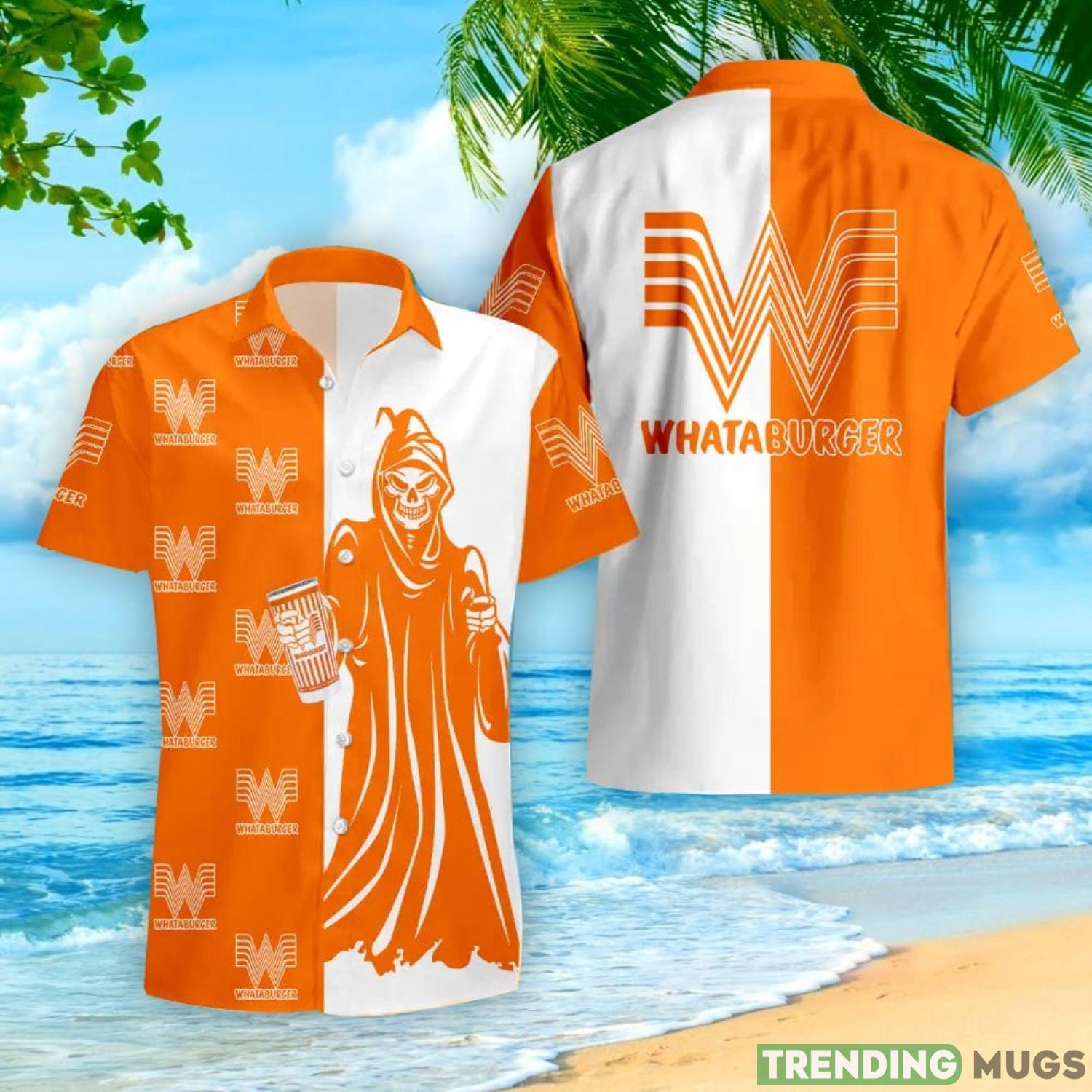 Whataburger Death Halloween Hawaiian Shirt And Shorts Summer Gift Halloween Gift Product Photo 1 Whataburger Death Halloween Hawaiian Shirt And Shorts Summer Gift Halloween Gift Product Photo 1