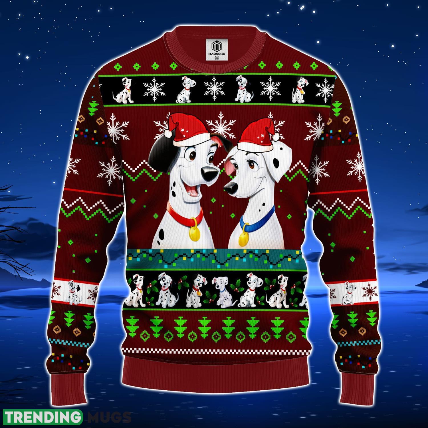 101 Dalmatians Ugly Christmas Sweater Red 1- Amazing Gift Men And Women Christmas Gift Product Photo 1 101 Dalmatians Ugly Christmas Sweater Red 1- Amazing Gift Men And Women Christmas Gift Product Photo 1