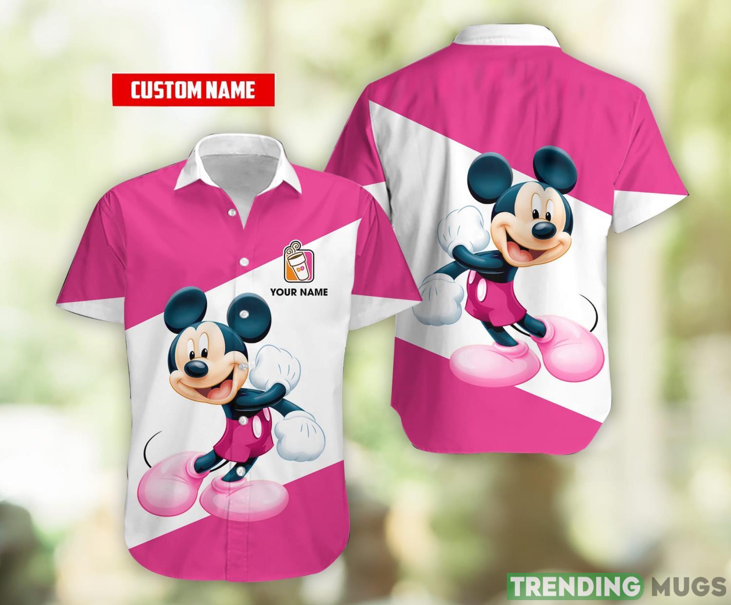 3D All Over Printed Dunkin’ Donuts Short Sleeve Summer Gift Hawaiian Shirt Custom Name Product Photo 1 3D All Over Printed Dunkin’ Donuts Short Sleeve Summer Gift Hawaiian Shirt Custom Name Product Photo 1