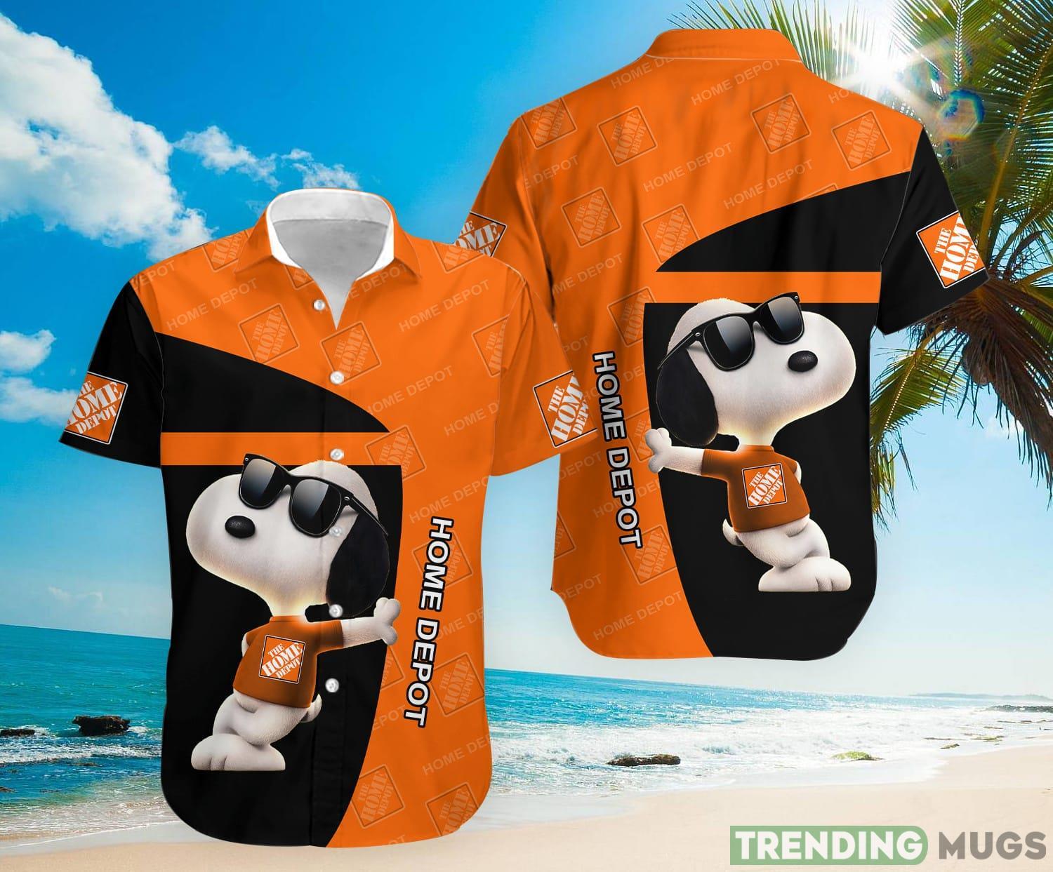 3D All Over Printed Home Depot Cute Snoopy Short Sleeve Summer Gift Hawaiian Shirt Product Photo 1 3D All Over Printed Home Depot Cute Snoopy Short Sleeve Summer Gift Hawaiian Shirt Product Photo 1