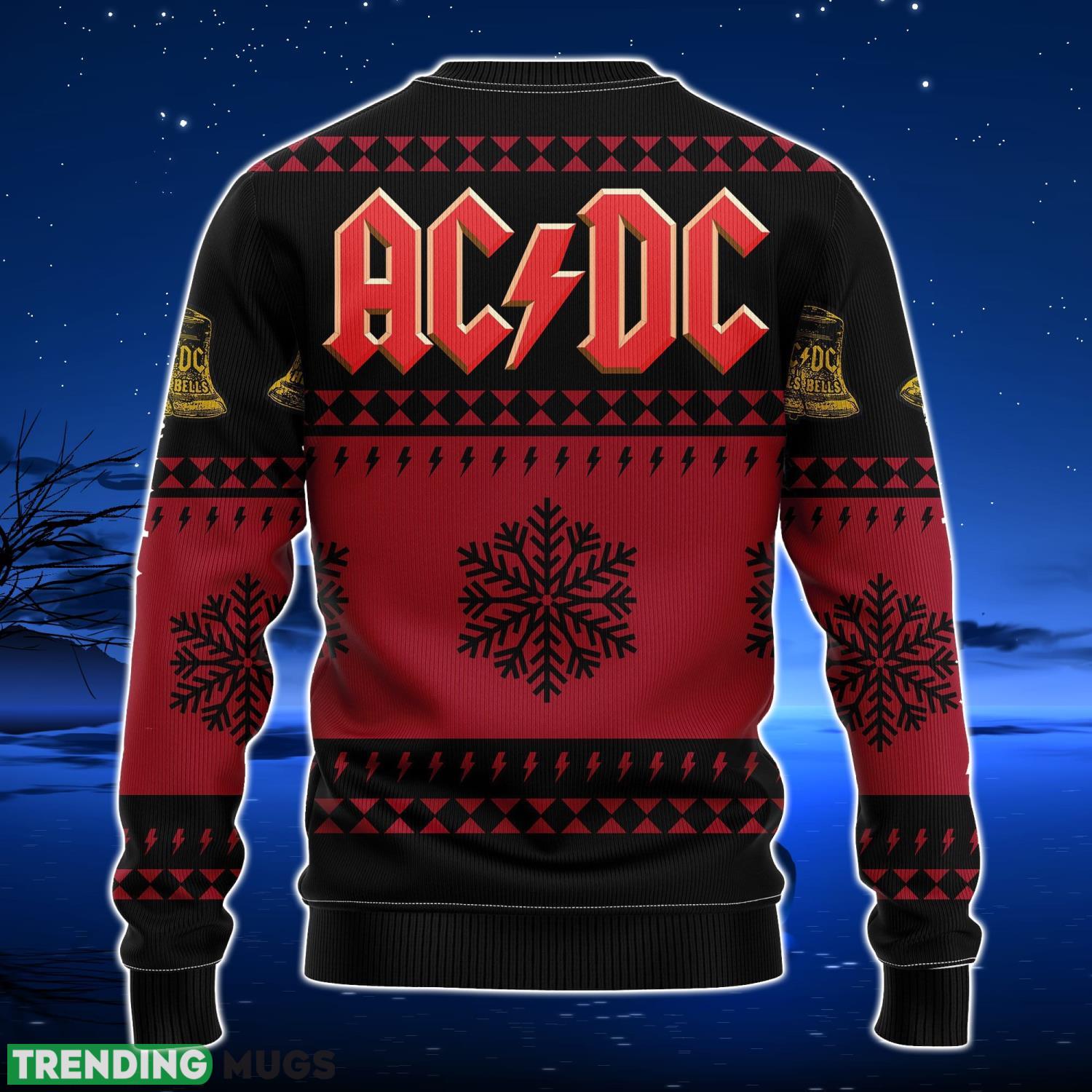 Acdc Red Ugly Christmas Sweater Amazing Gift Men And Women Christmas Gift 3D Sweater Acdc Red Ugly Christmas Sweater Amazing Gift Men And Women Christmas Gift 3D Sweater