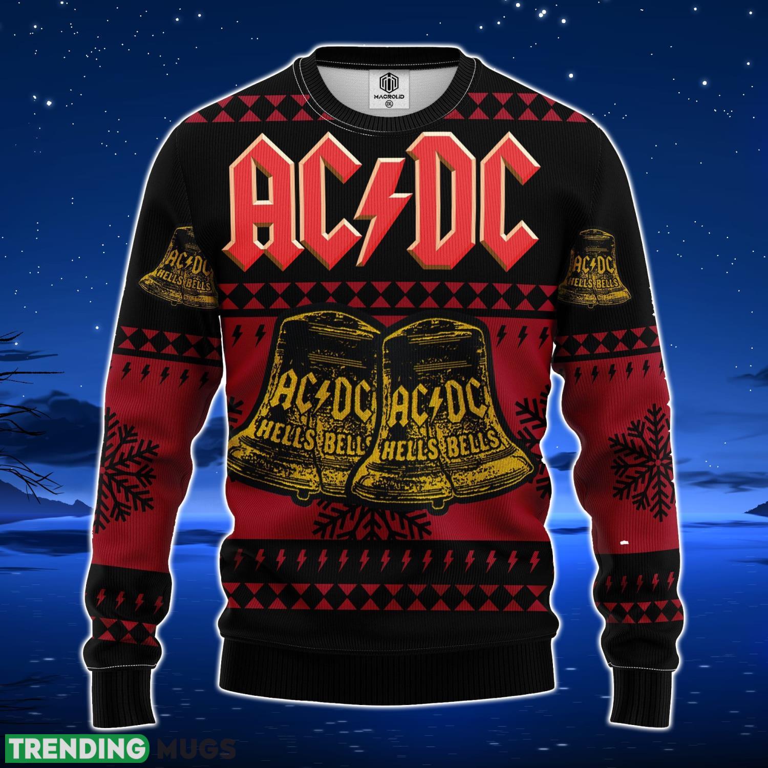 Acdc Red Ugly Christmas Sweater Amazing Gift Men And Women Christmas Gift Product Photo 1 Acdc Red Ugly Christmas Sweater Amazing Gift Men And Women Christmas Gift Product Photo 1