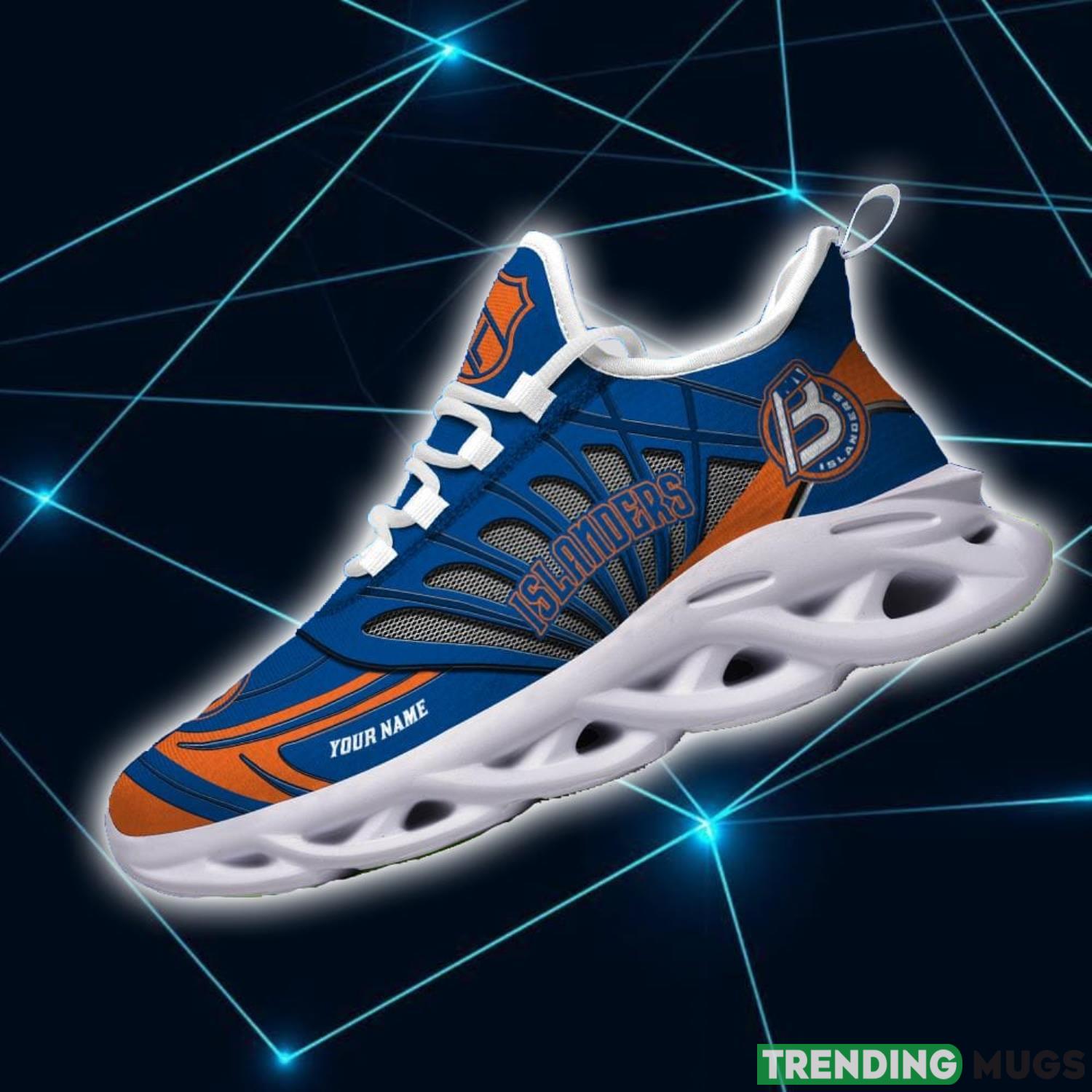 AHL Bridgeport Islanders Personalized Name Max Soul Men And Women Gift Sneakers Max Soul AHL Bridgeport Islanders Personalized Name Max Soul Men And Women Gift Sneakers Max Soul