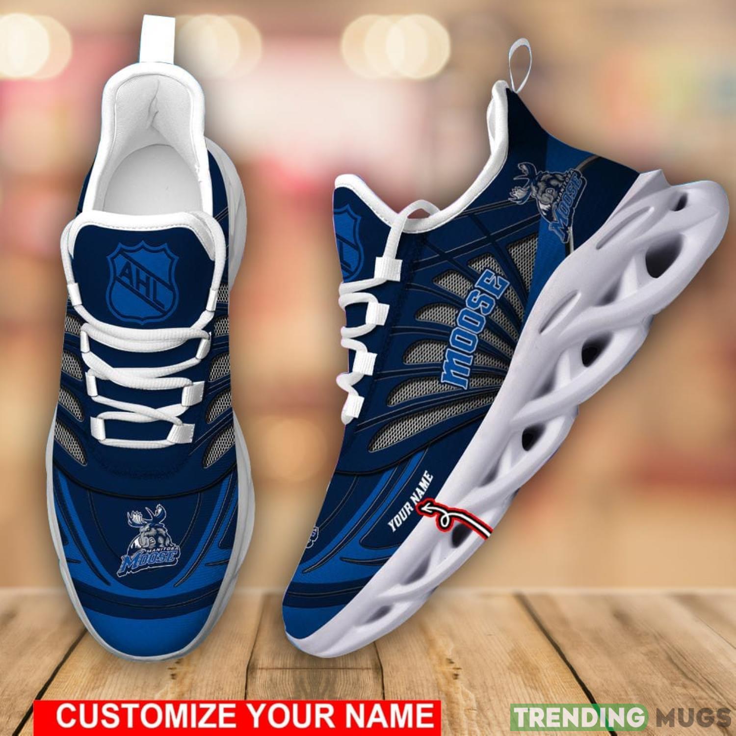 AHL Manitoba Moose Personalized Name Max Soul Running Sneakers Product Photo 1 AHL Manitoba Moose Personalized Name Max Soul Running Sneakers Product Photo 1