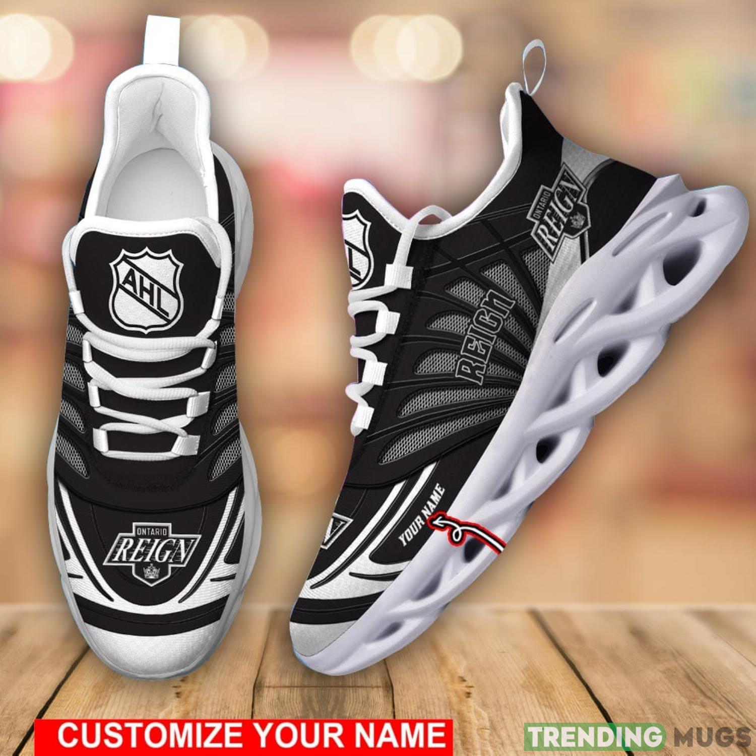 AHL Ontario Reign Personalized Name Max Soul Running Sneakers Product Photo 1 AHL Ontario Reign Personalized Name Max Soul Running Sneakers Product Photo 1
