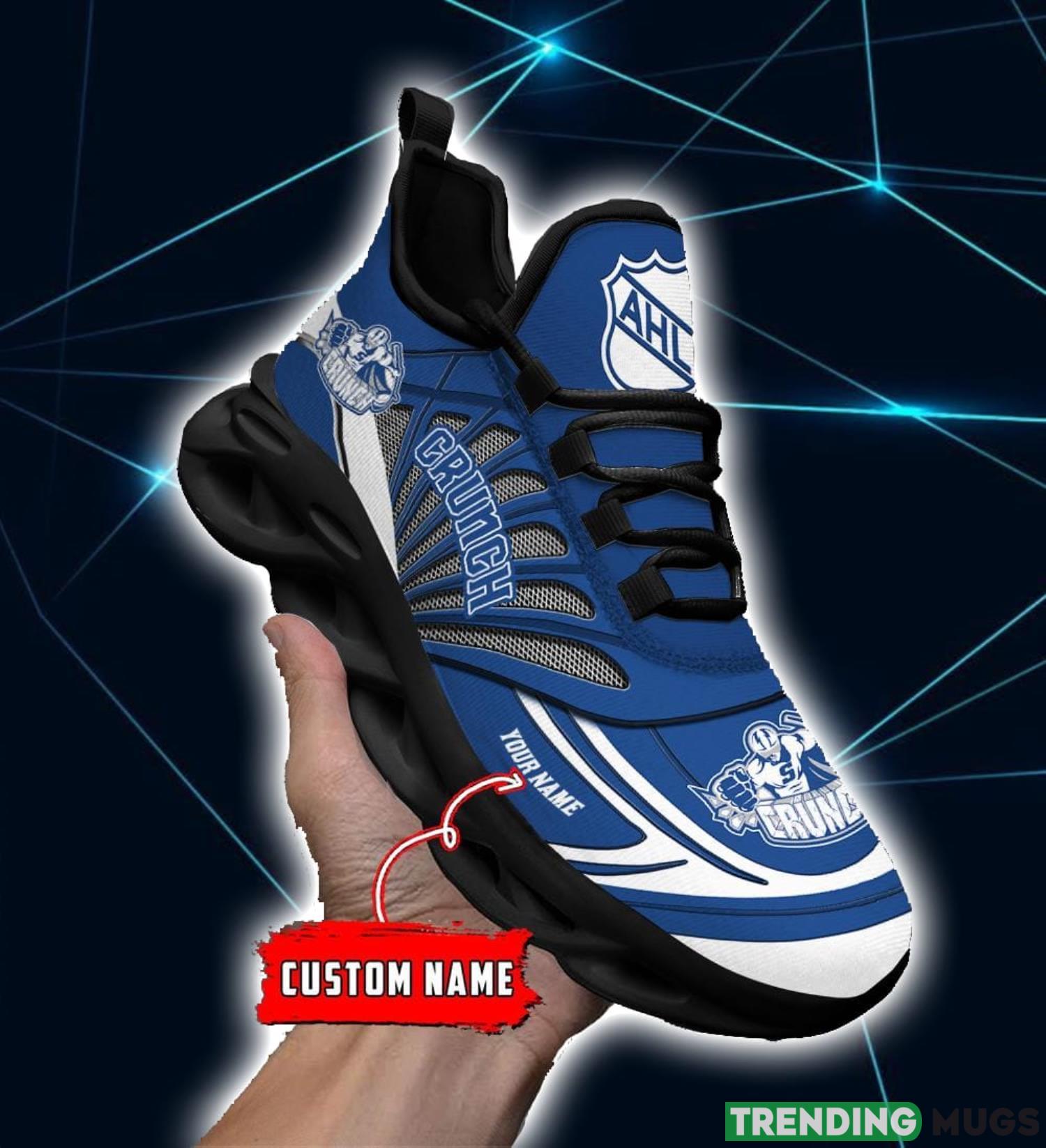 AHL Syracuse Crunch Personalized Name Max Soul Running Sneakers Max Soul AHL Syracuse Crunch Personalized Name Max Soul Running Sneakers Max Soul