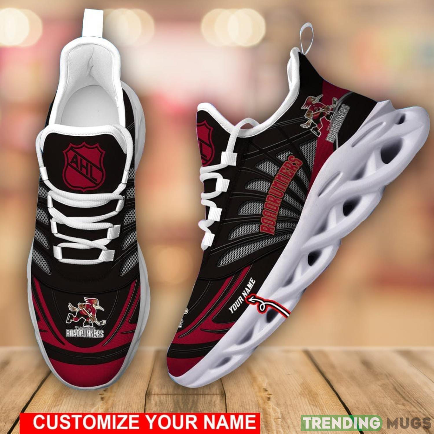 AHL Tucson Roadrunners Personalized Name Max Soul Running Sneakers Product Photo 1 AHL Tucson Roadrunners Personalized Name Max Soul Running Sneakers Product Photo 1