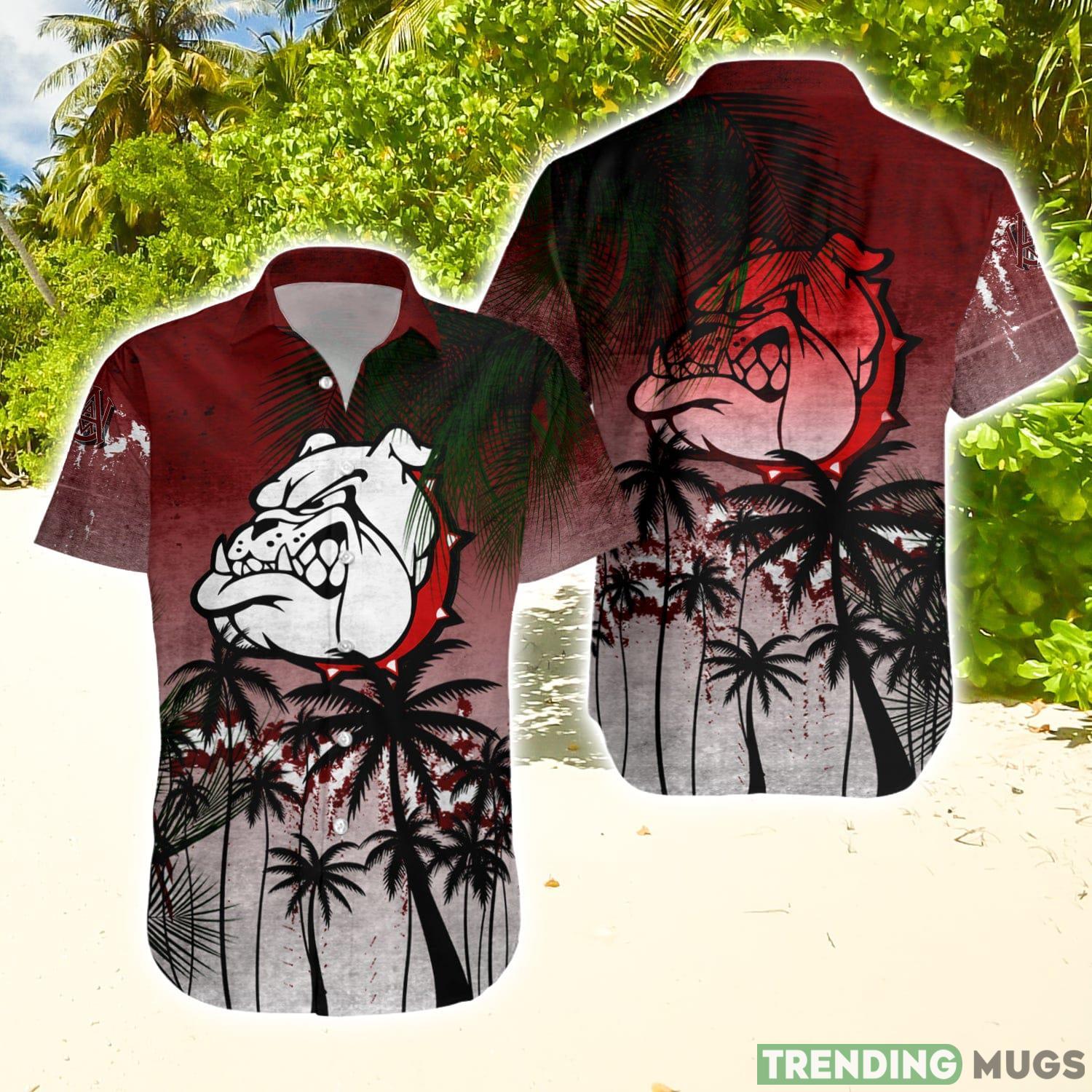 Alabama A&M Bulldogs Hawaiian Shirt Summer Gift Coconut Tree Tropical Grunge Pattern For NCAA Fans Hawaiian Shirt Alabama A&M Bulldogs Hawaiian Shirt Summer Gift Coconut Tree Tropical Grunge Pattern For NCAA Fans Hawaiian Shirt