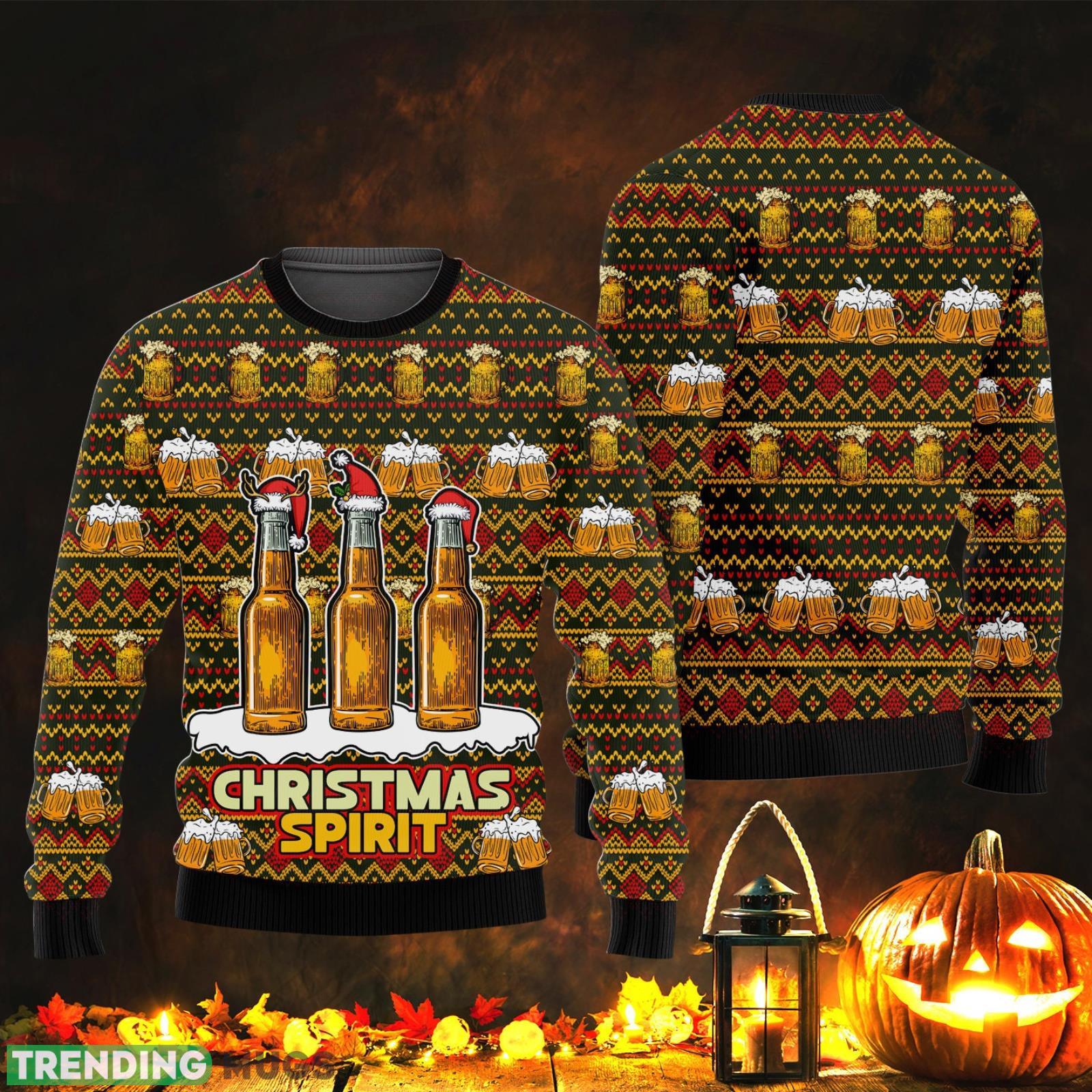 All I Want For Christmas Is Beer Christmas Spirit Ugly Christmas Sweater Unisex 3D Sweater Christmas Gift Product Photo 1 All I Want For Christmas Is Beer Christmas Spirit Ugly Christmas Sweater Unisex 3D Sweater Christmas Gift Product Photo 1