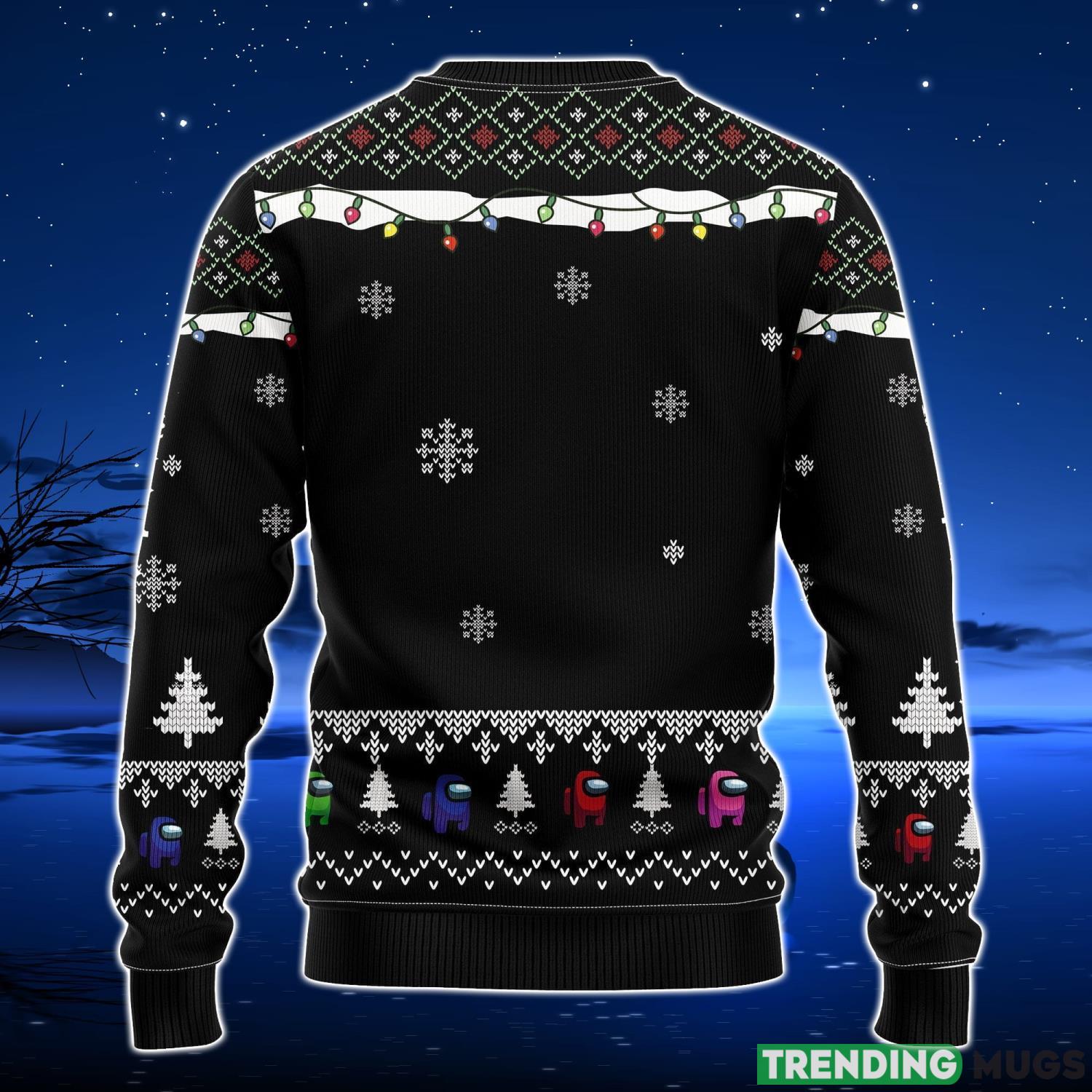 Among Us Black Ugly Christmas Sweater Amazing Gift Men And Women Christmas Gift 3D Sweater Among Us Black Ugly Christmas Sweater Amazing Gift Men And Women Christmas Gift 3D Sweater