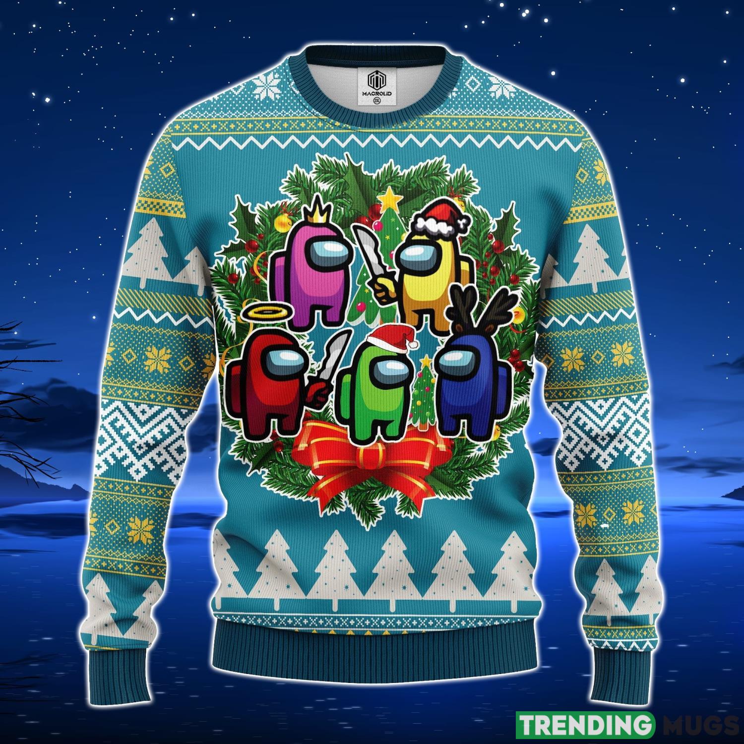 Among Us Winter Ugly Christmas Sweater Amazing Gift Men And Women Christmas Gift Product Photo 1 Among Us Winter Ugly Christmas Sweater Amazing Gift Men And Women Christmas Gift Product Photo 1